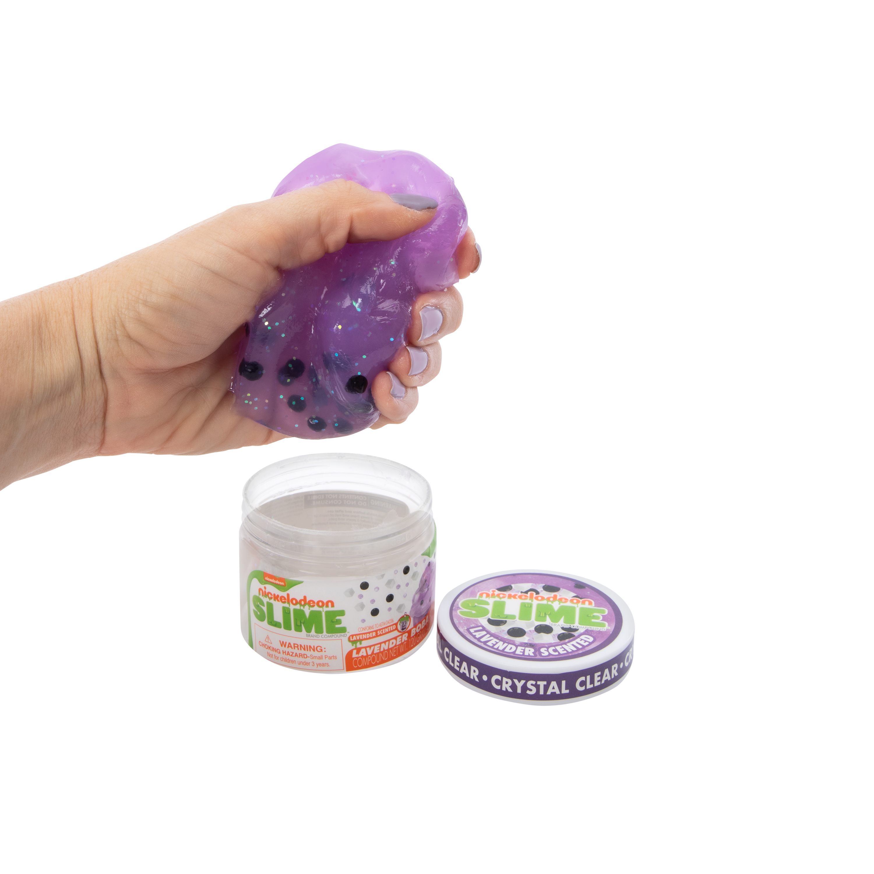 nickelodeon Slime™ Lavender Boba Tea Scented 4.233oz