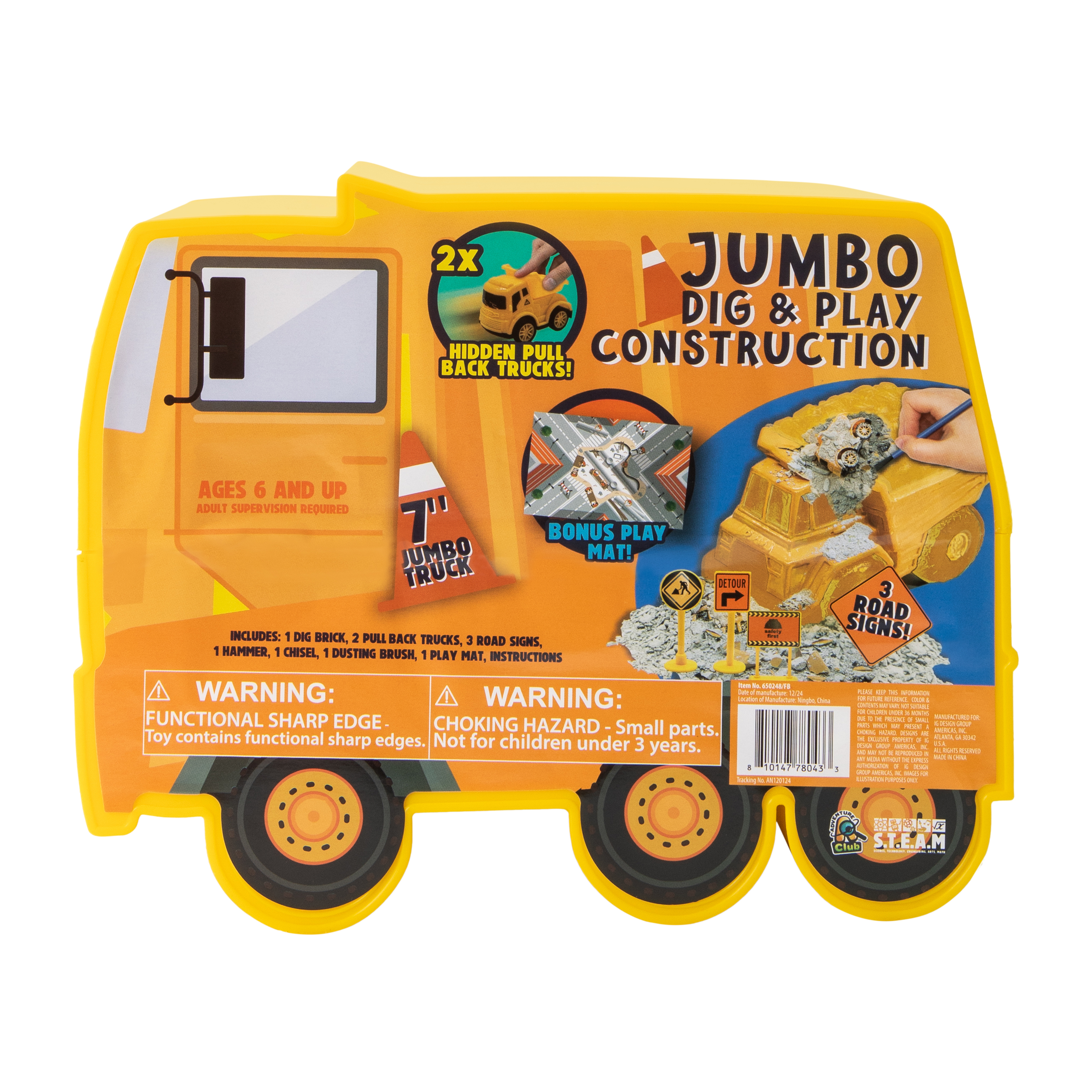 Jumbo Dig & Play Construction Set