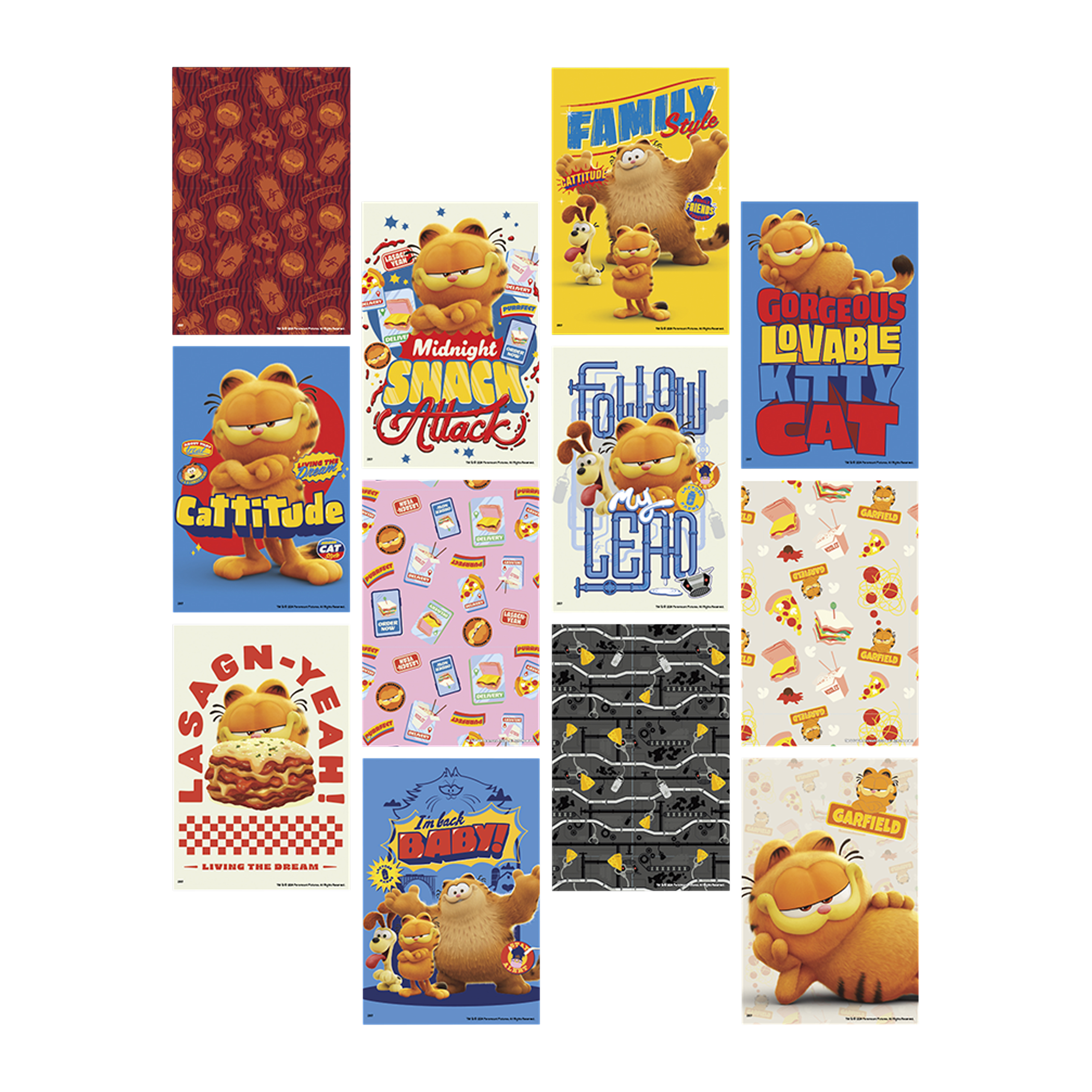 Trendy Poster Collage 12-Pack