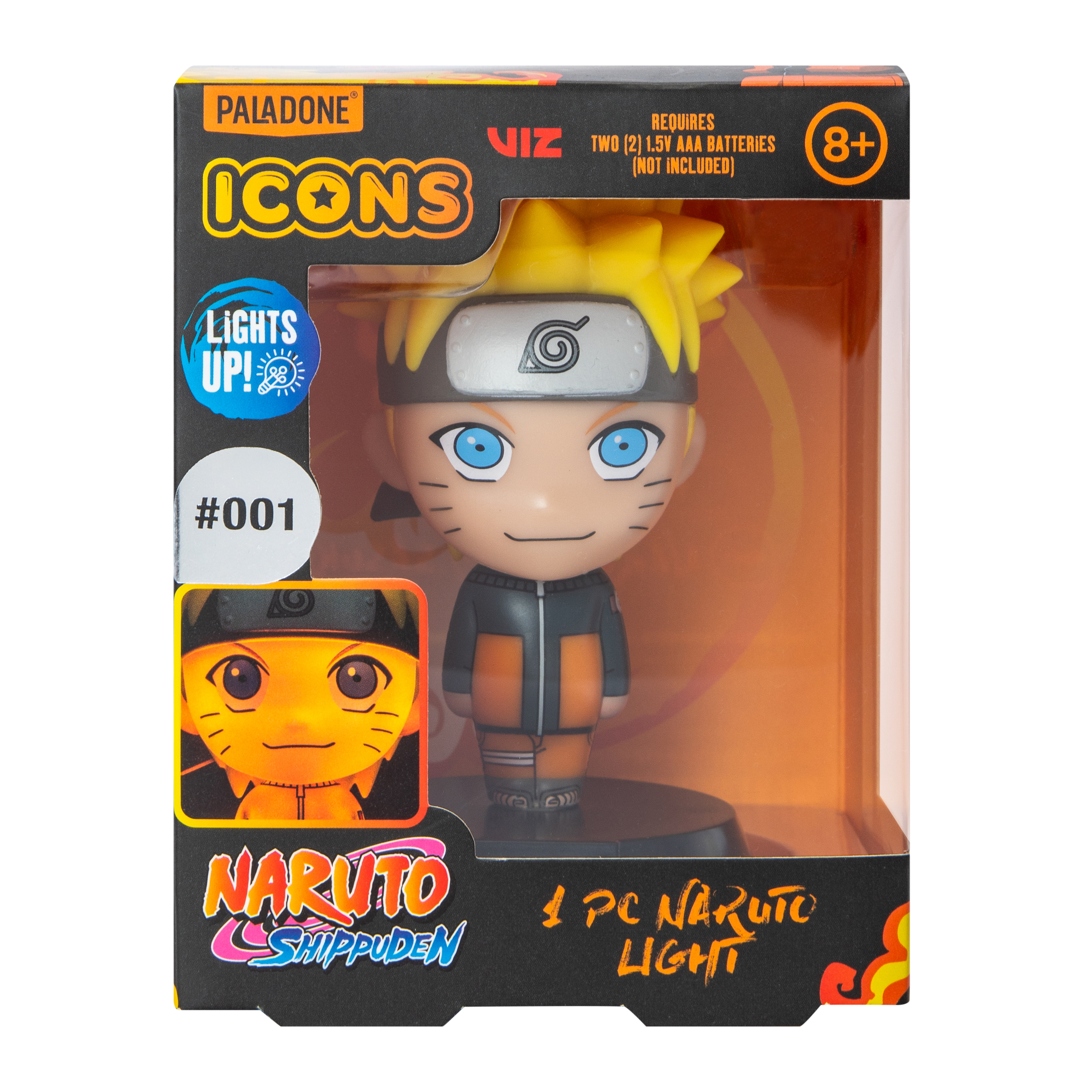 Naruto Shippuden Paladone® Icons Naruto Light
