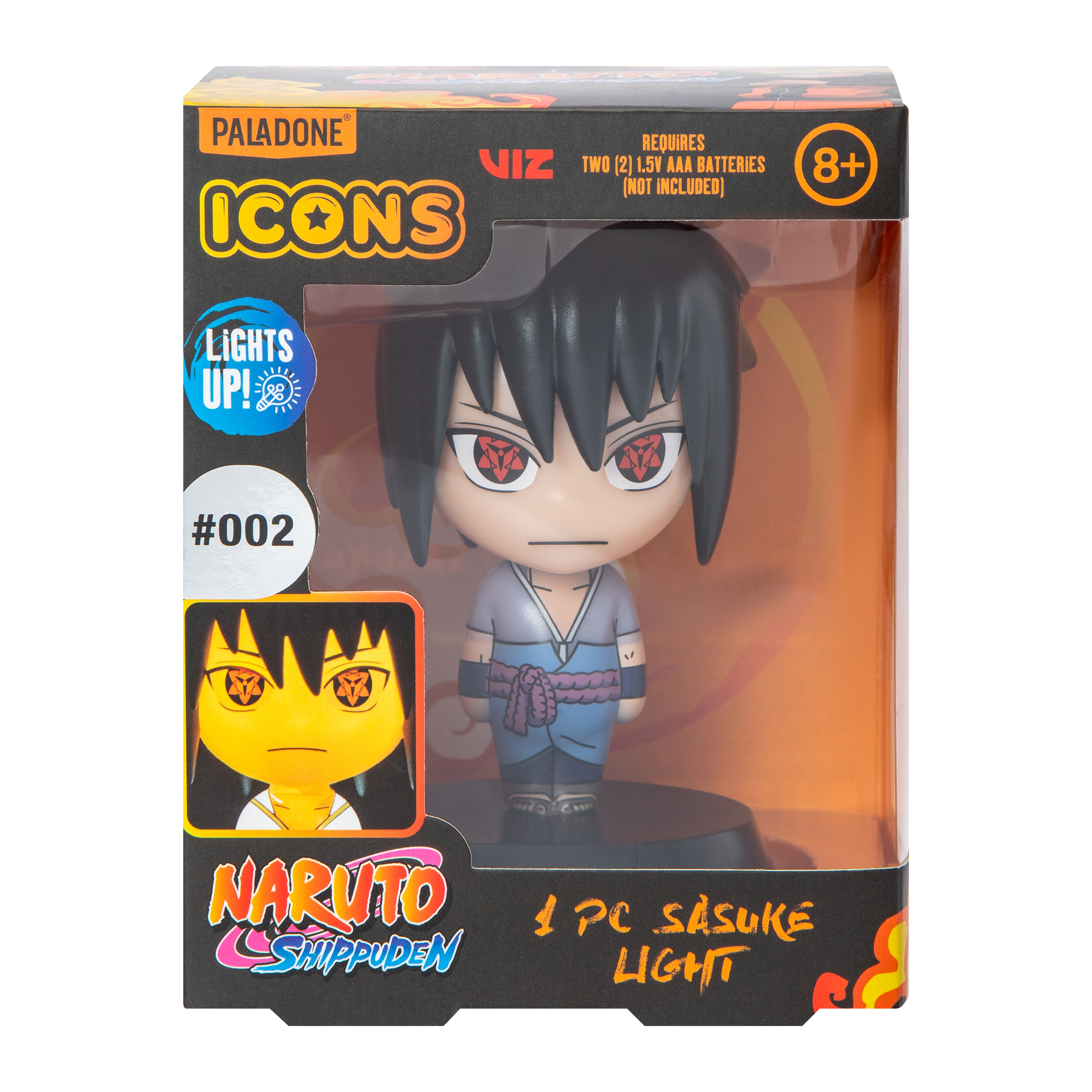 Naruto Shippuden Paladone® Icons Sasuke Light