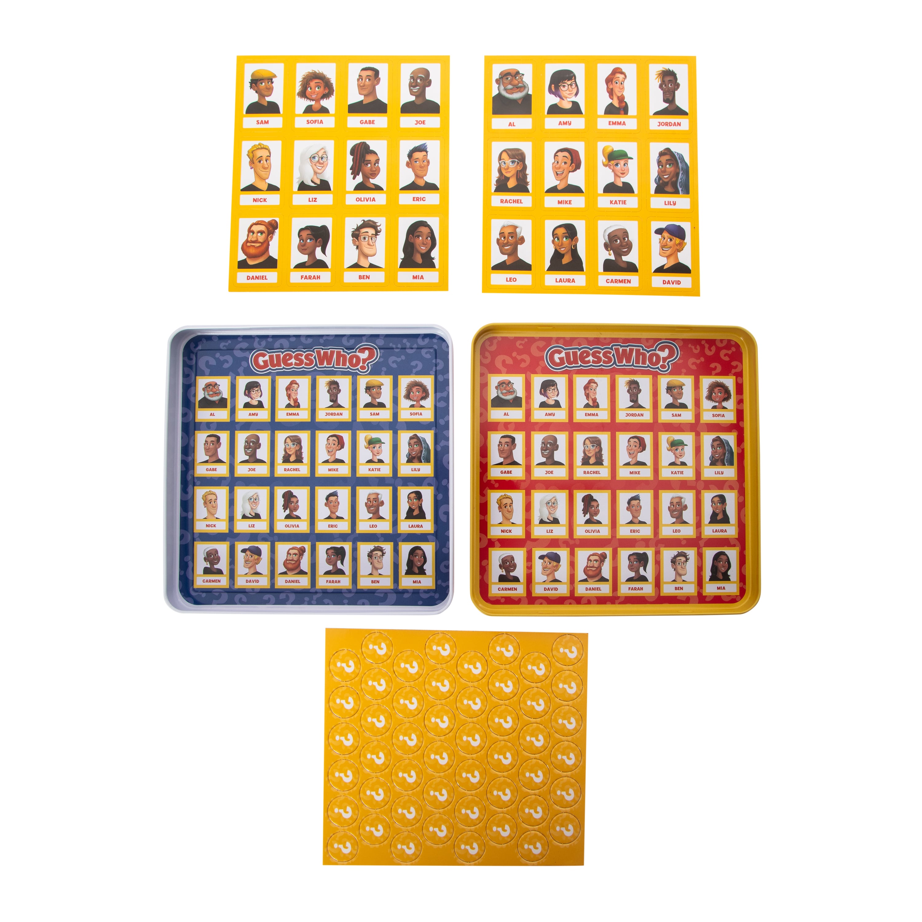 Hasbro Adivina Quien: Tu Juego de Viaje Pa La Calle, Siempre Ready 4