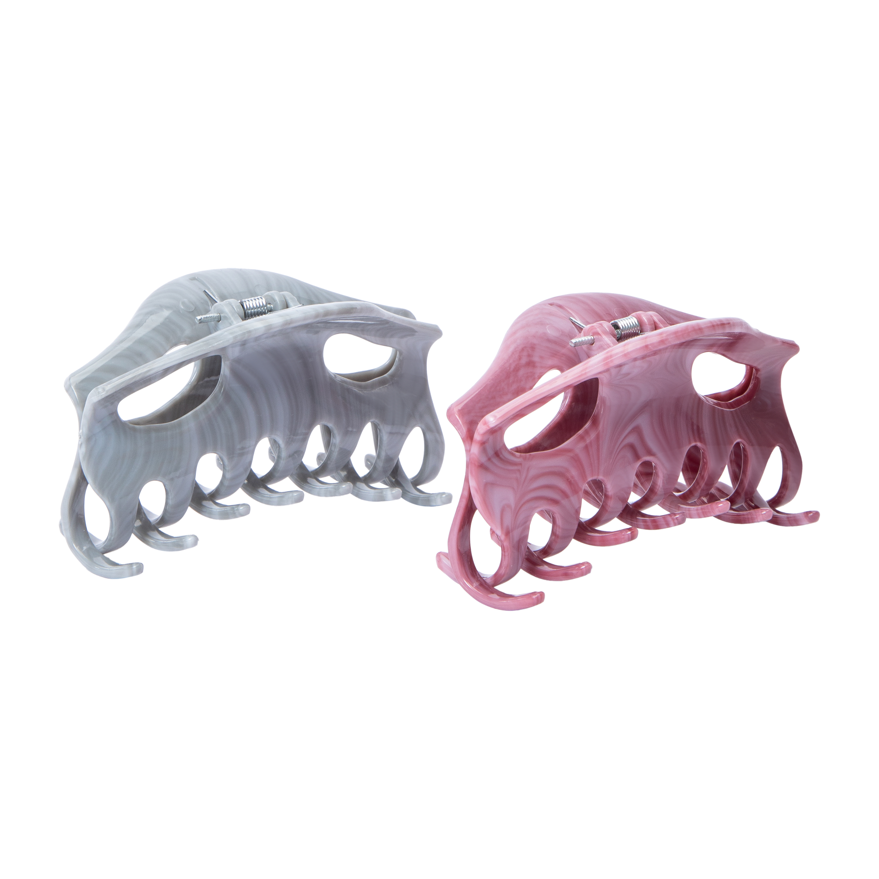 Marbleized Hair Claw Clips 2-Pack