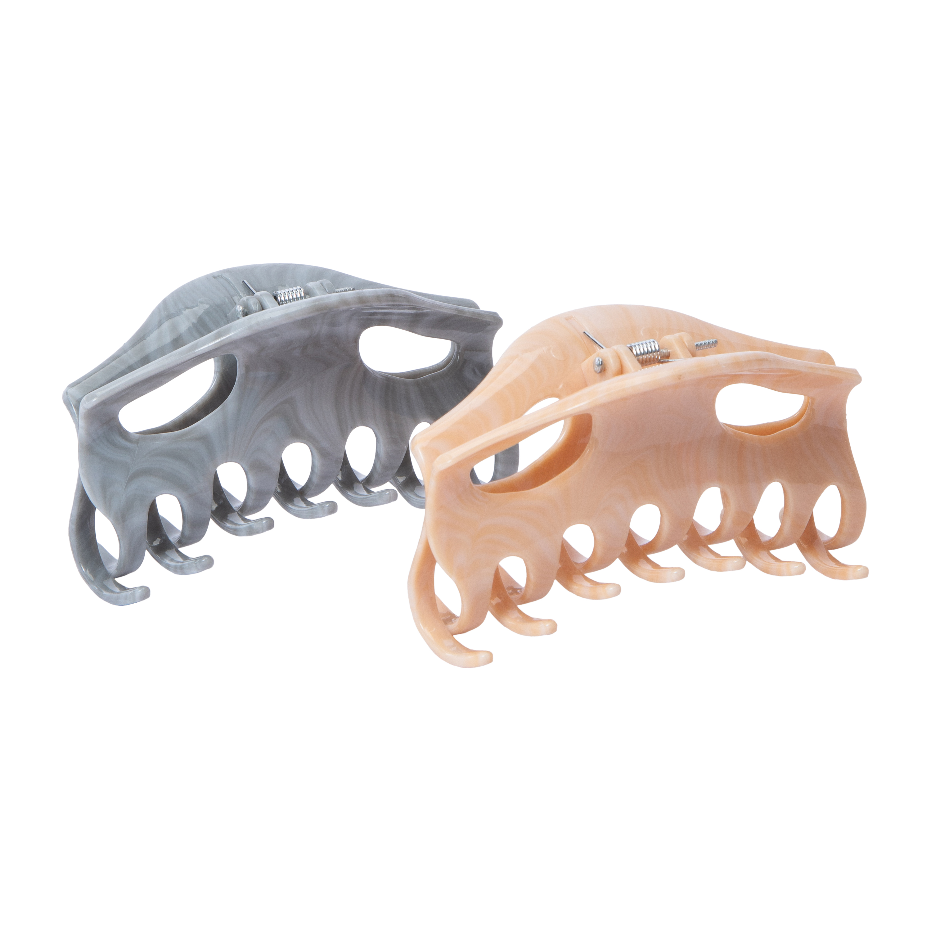 Marbleized Hair Claw Clips 2-Pack