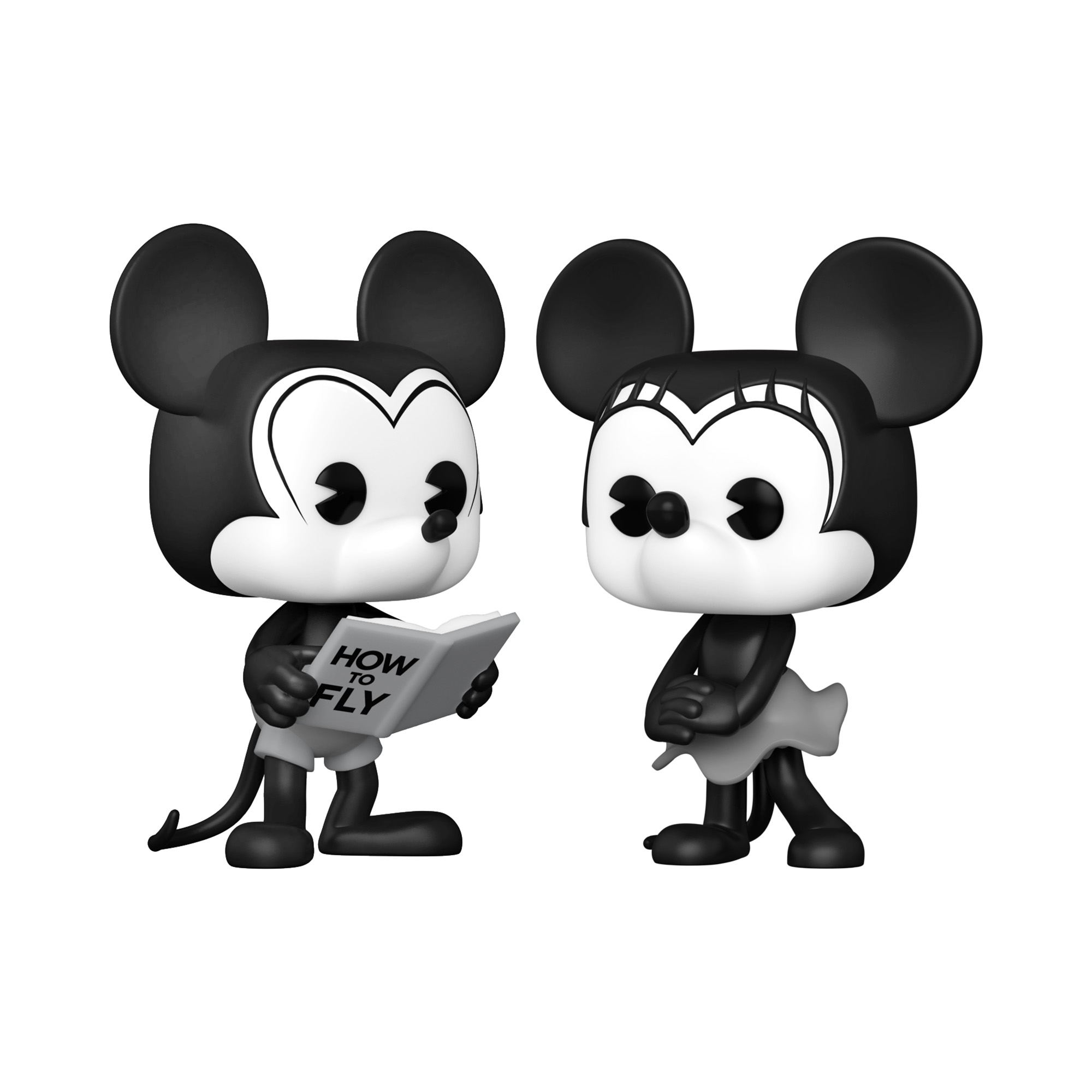 Funko Pop! Disney Mickey Mouse & Minnie Mouse Vinyl Figures 2-Count