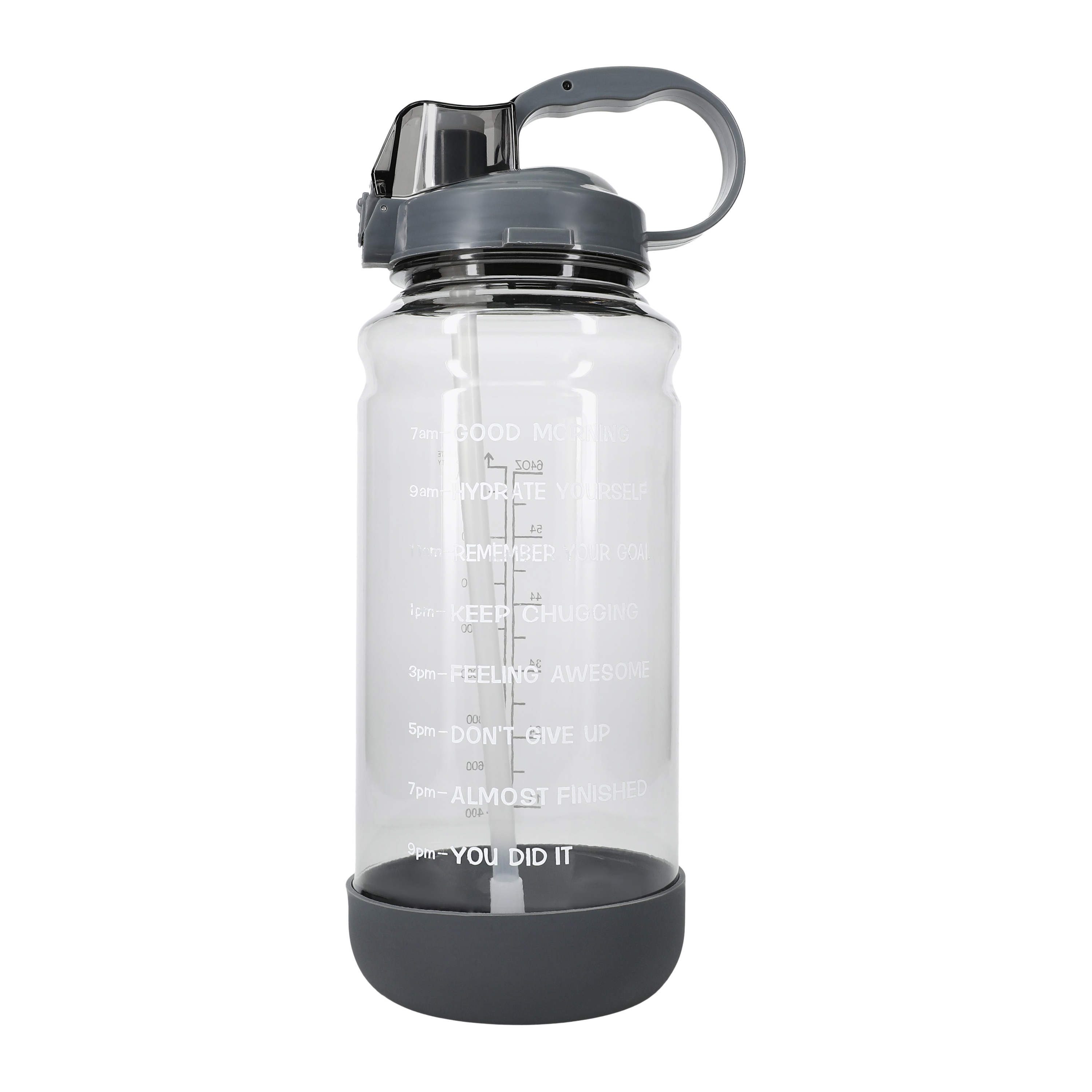 Jumbo Motivational Sports Water Bottle 64oz