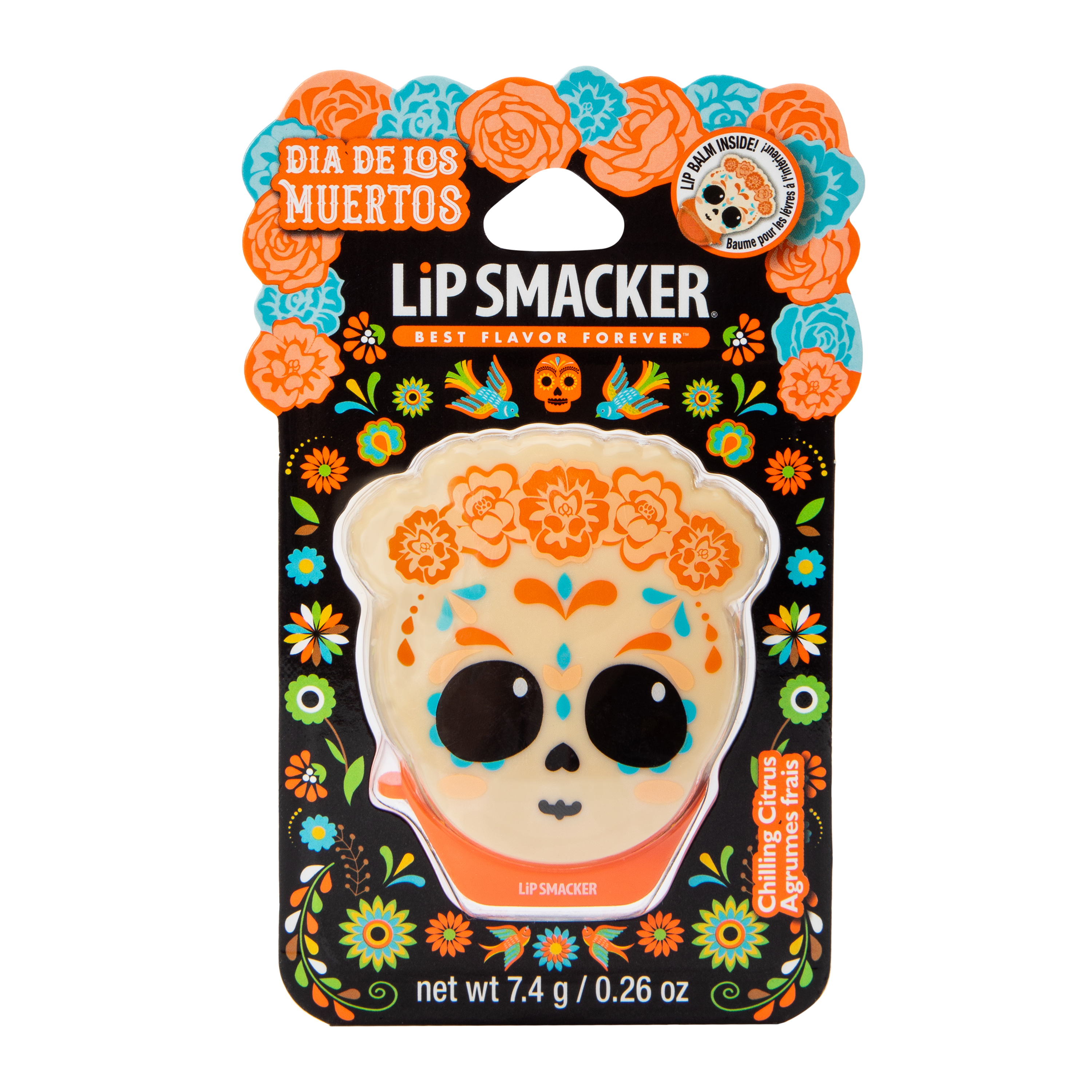 Lip Smacker® Dia De Los Muertos Lip Balm 0.26oz - Chilling Citrus