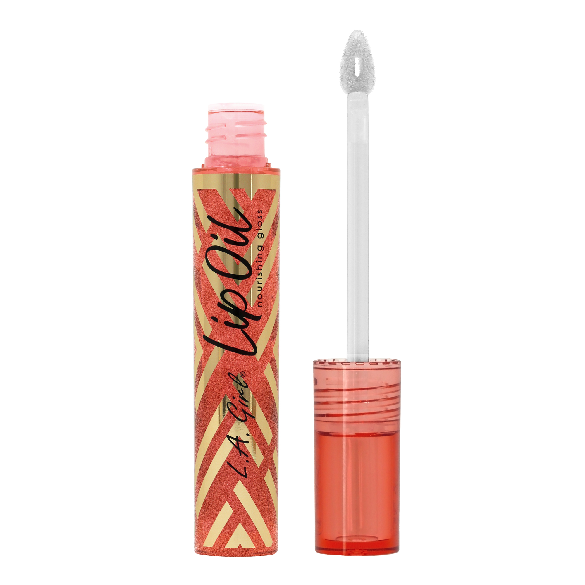 L.A. Girl® Lip Oil Nourishing Gloss - Shimmer Grapefruit