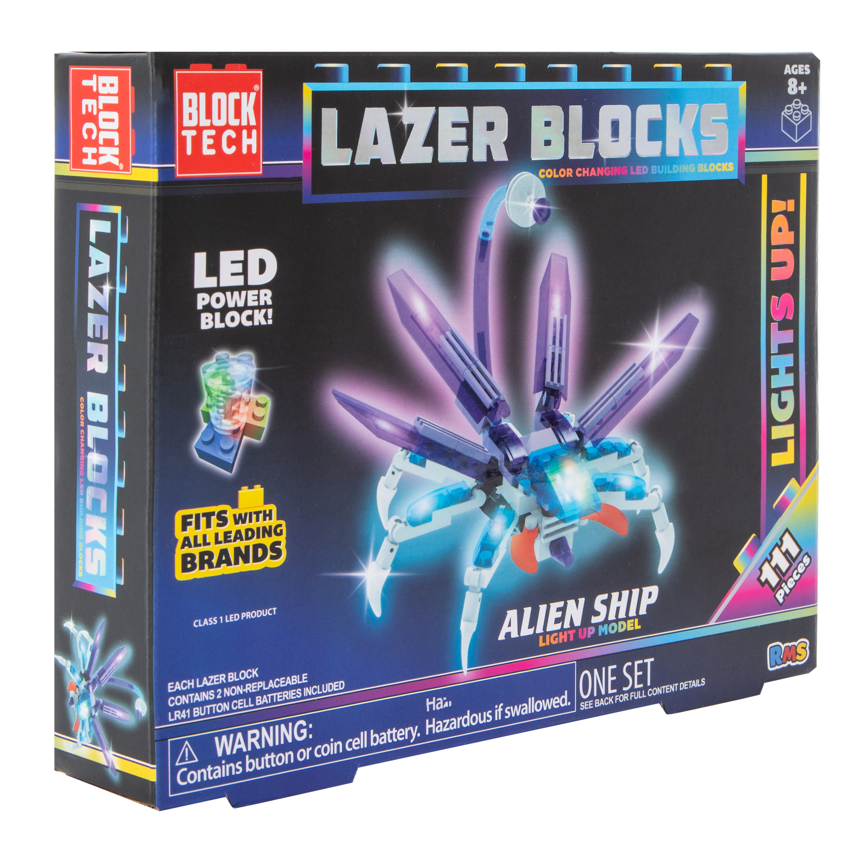 Block Tech® Lazer Blocks LED Building Kit