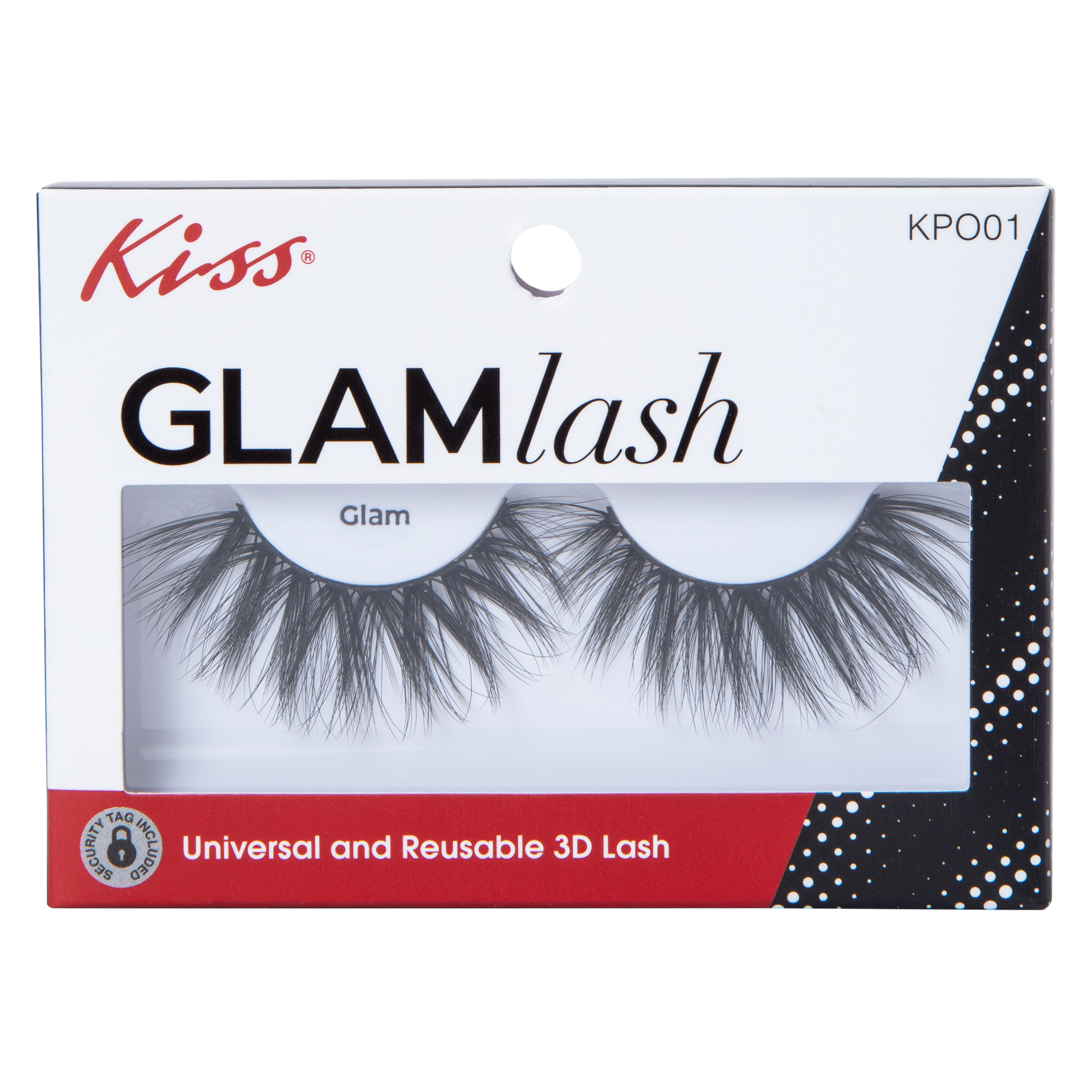Kiss® Glam Lash Reusable 3D False Lashes