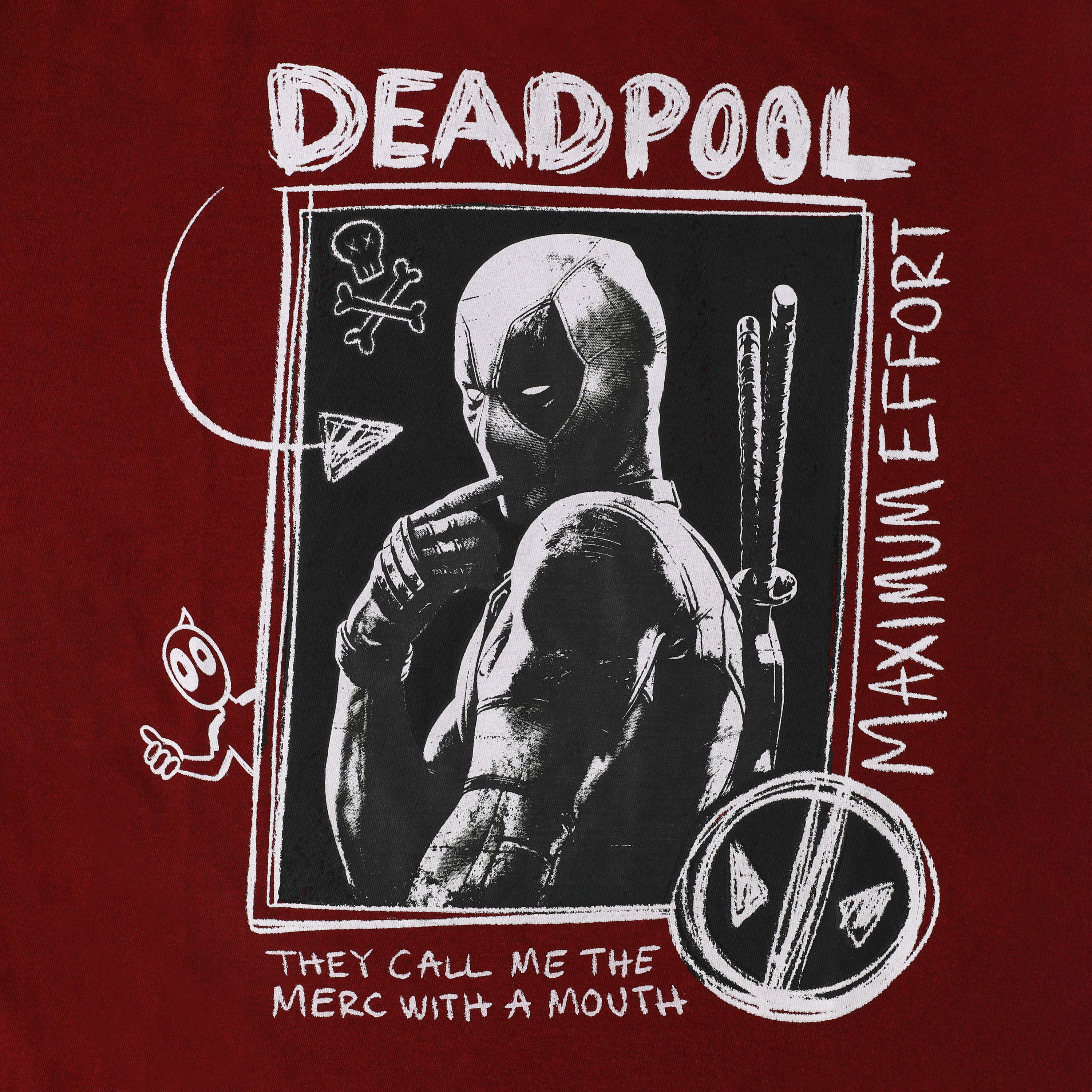 Deadpool Maximum Effort Graphic Tee