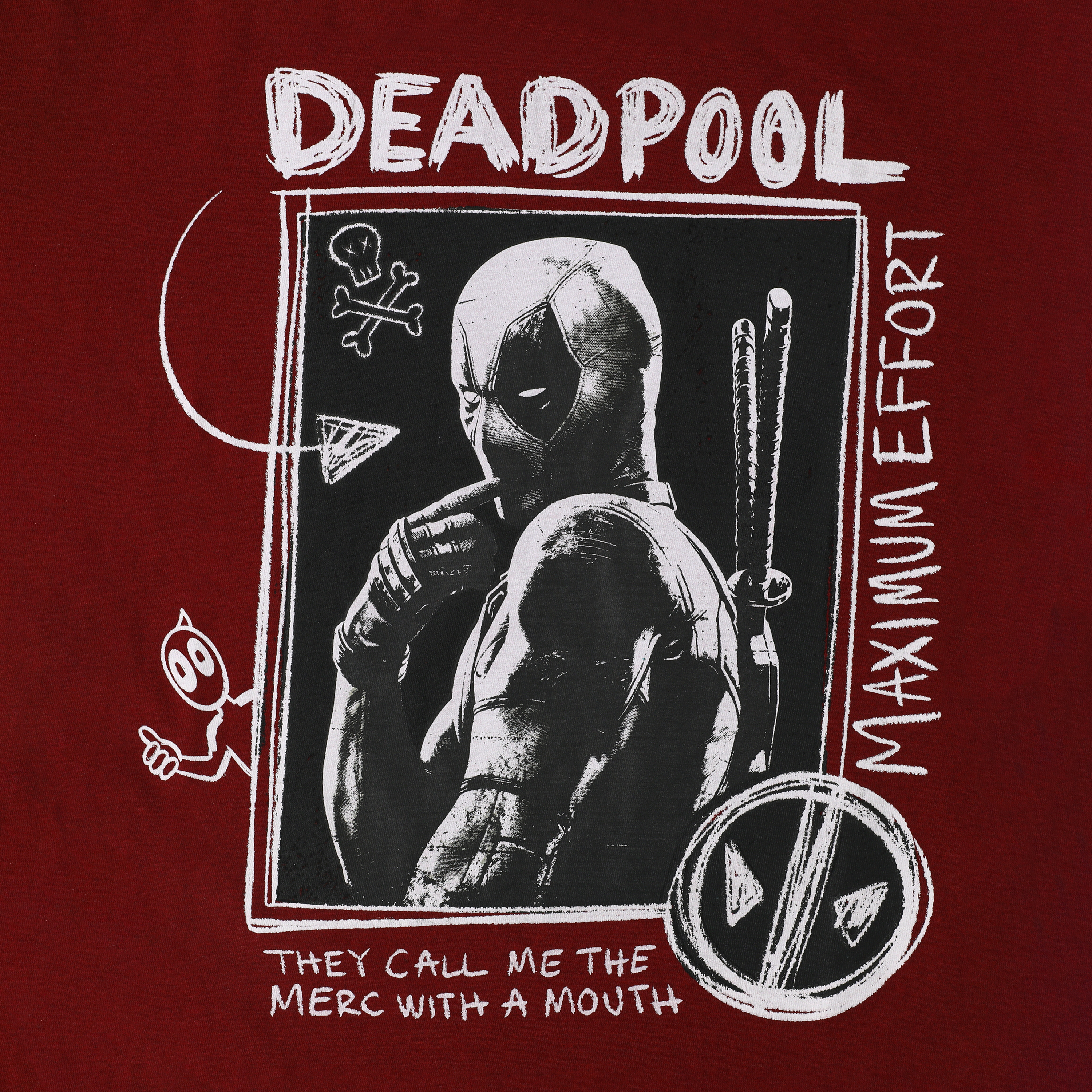 Deadpool Maximum Effort Graphic Tee