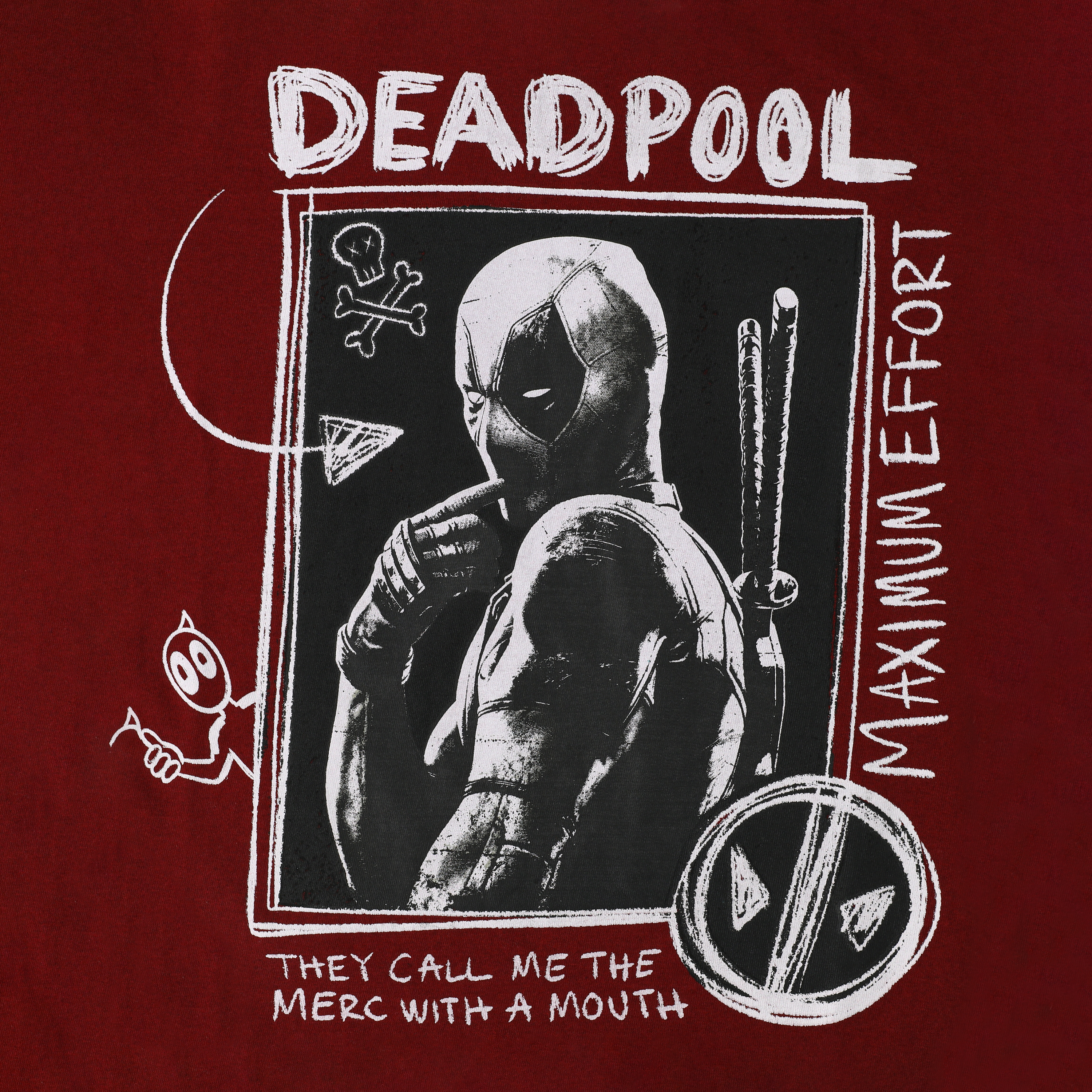Deadpool Maximum Effort Graphic Tee