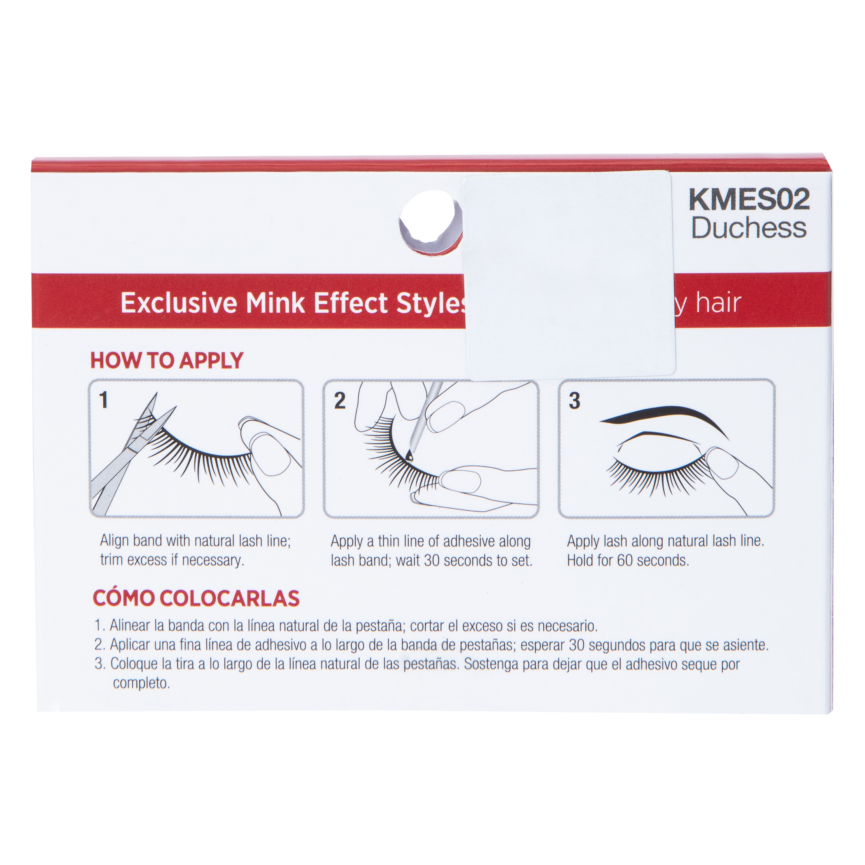 Kiss® Mink Effect False Lashes