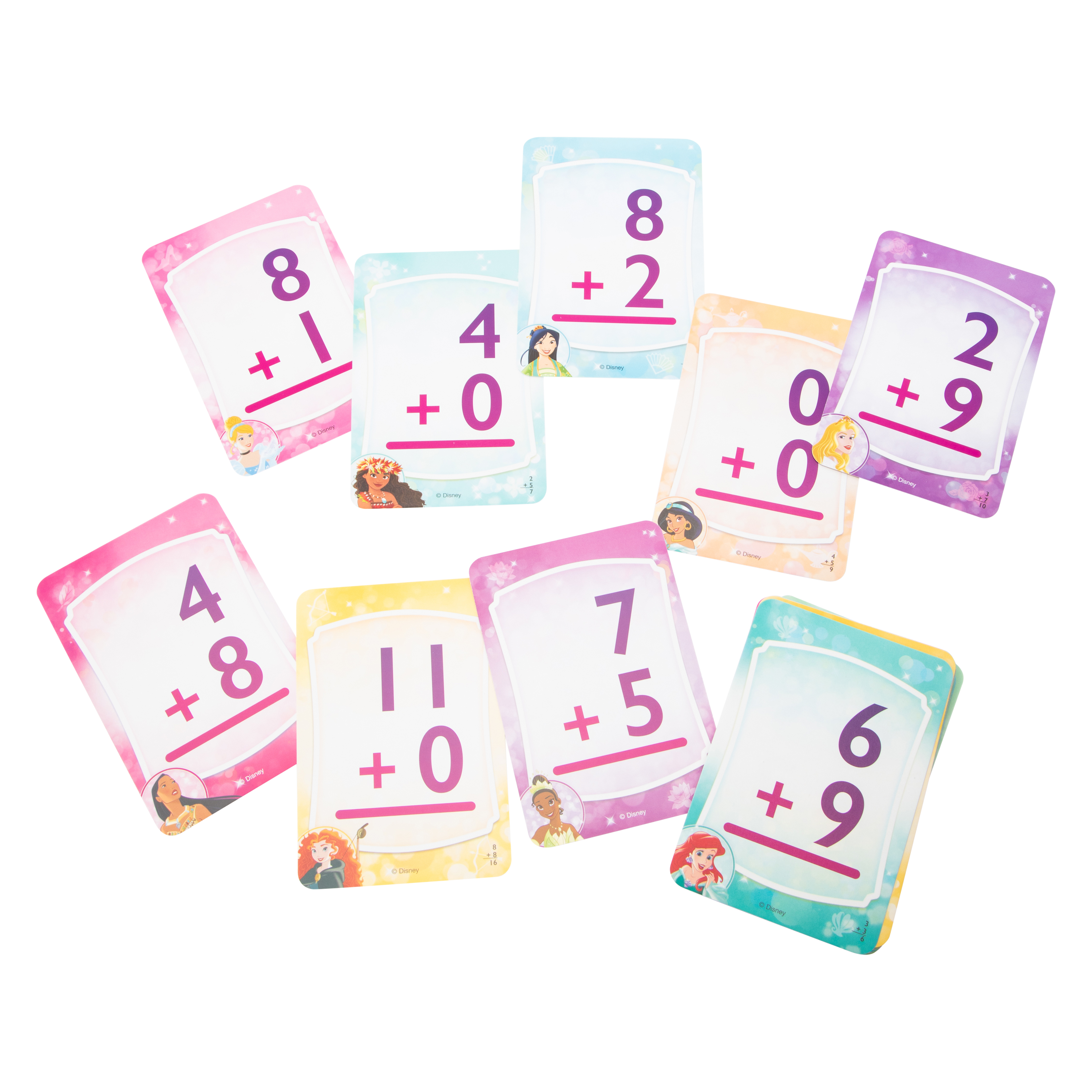 Disney Princess Educational Flash Cards