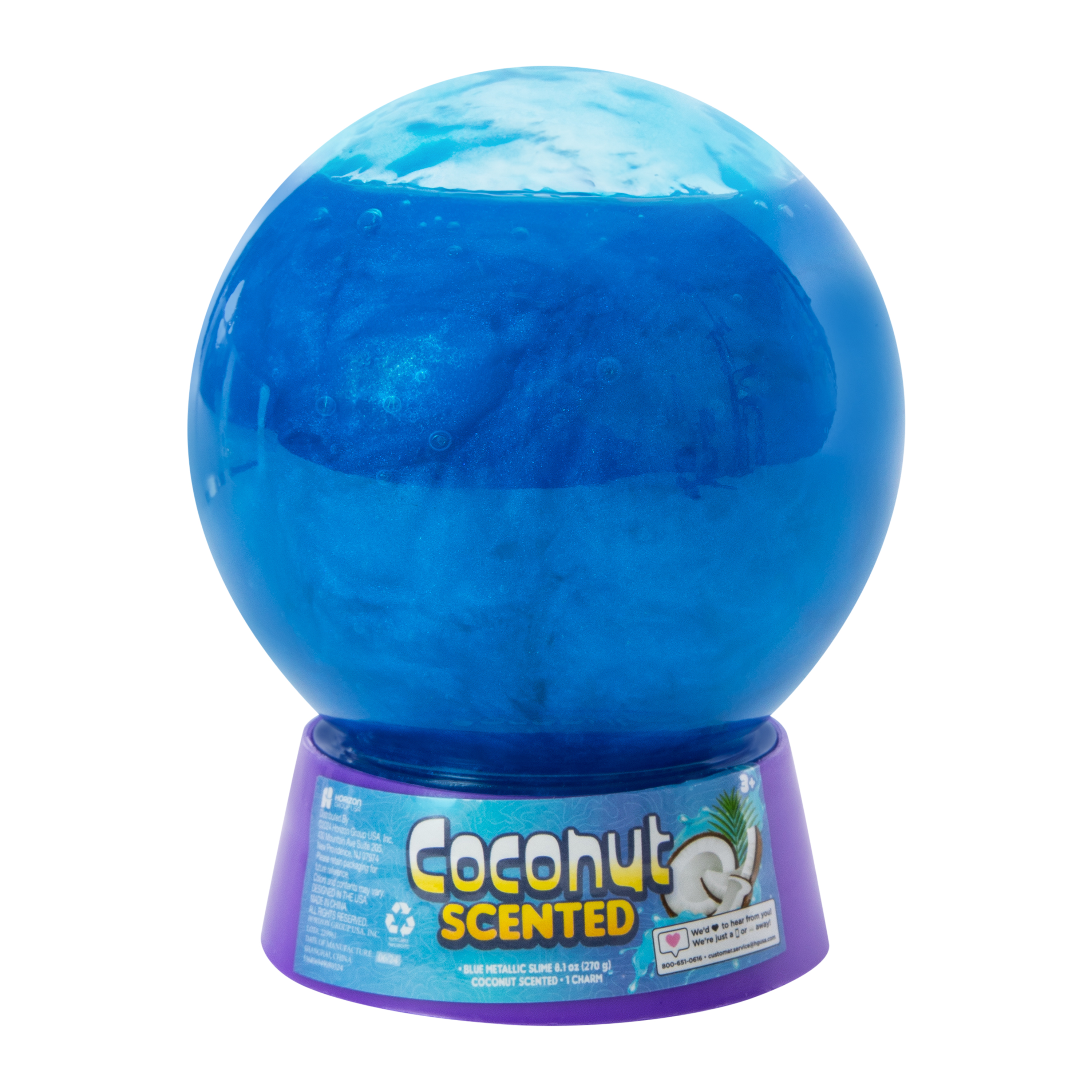 Slimygloop® Fortune Teller Scented Metallic Slime