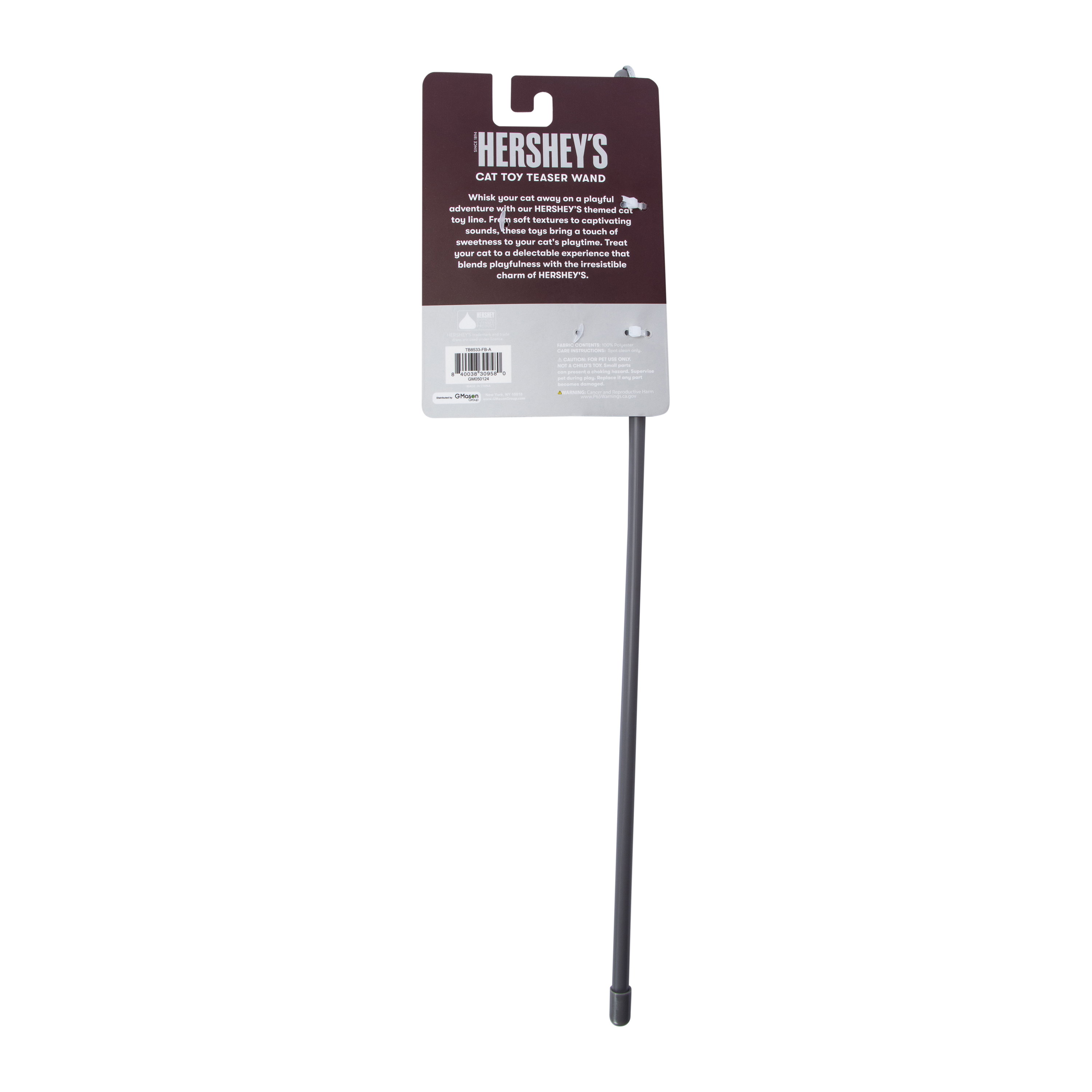 Hershey's® Cat Toy Teaser Wand With Catnip