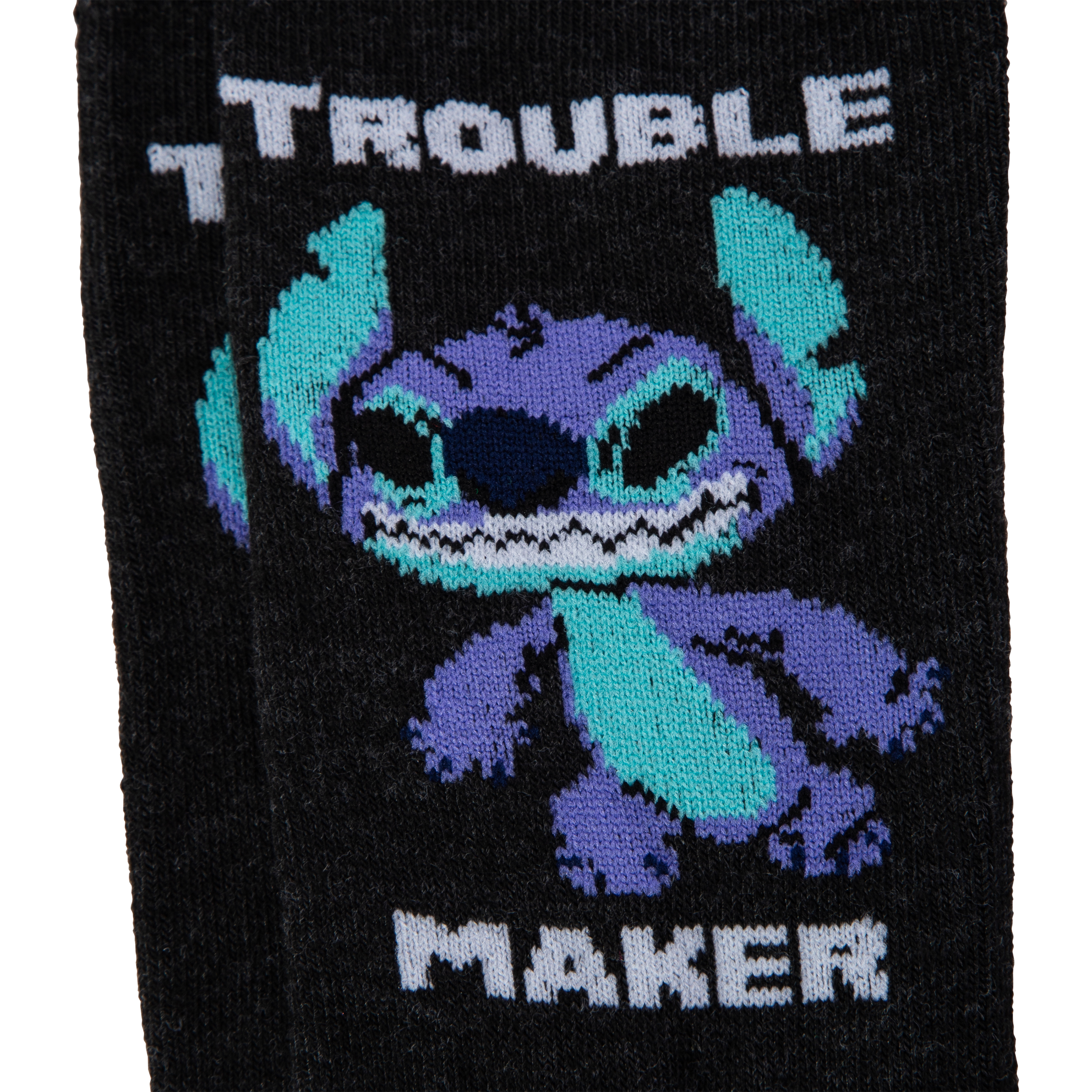 Disney Stitch Mens Crew Socks 2-Pack