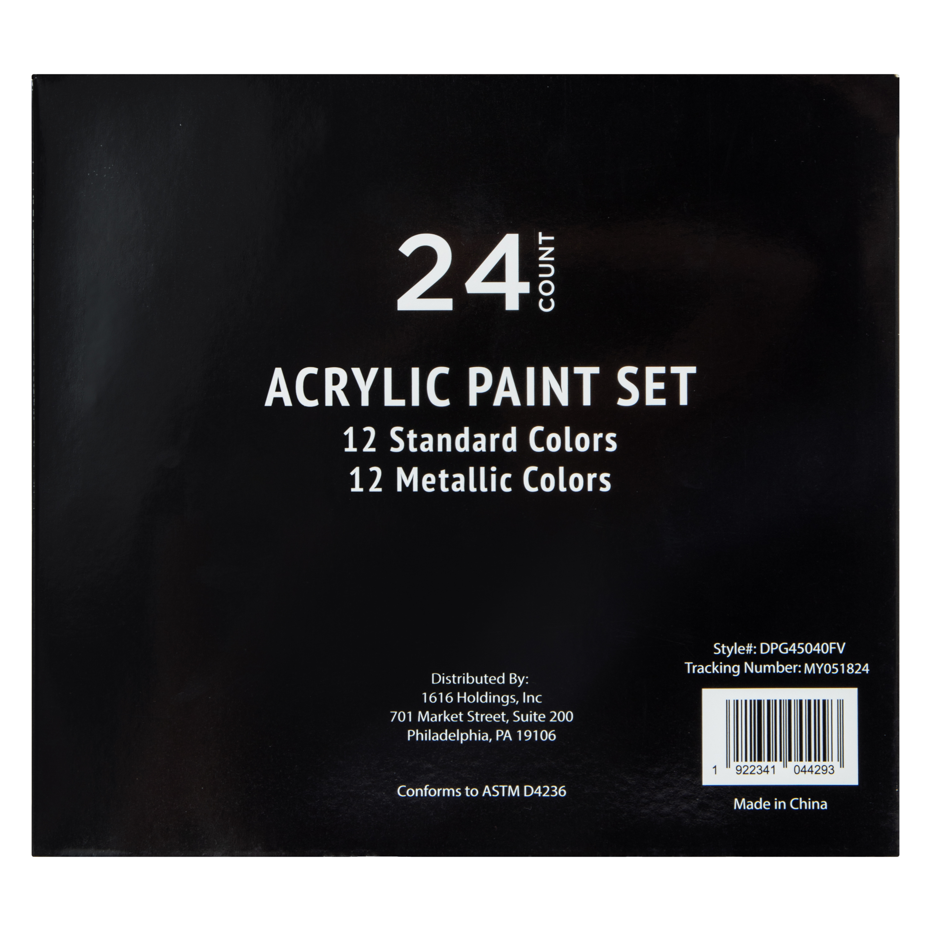 Set Pintura Acrilica 24 Colores - Dale Color a Tu Creatividad 5