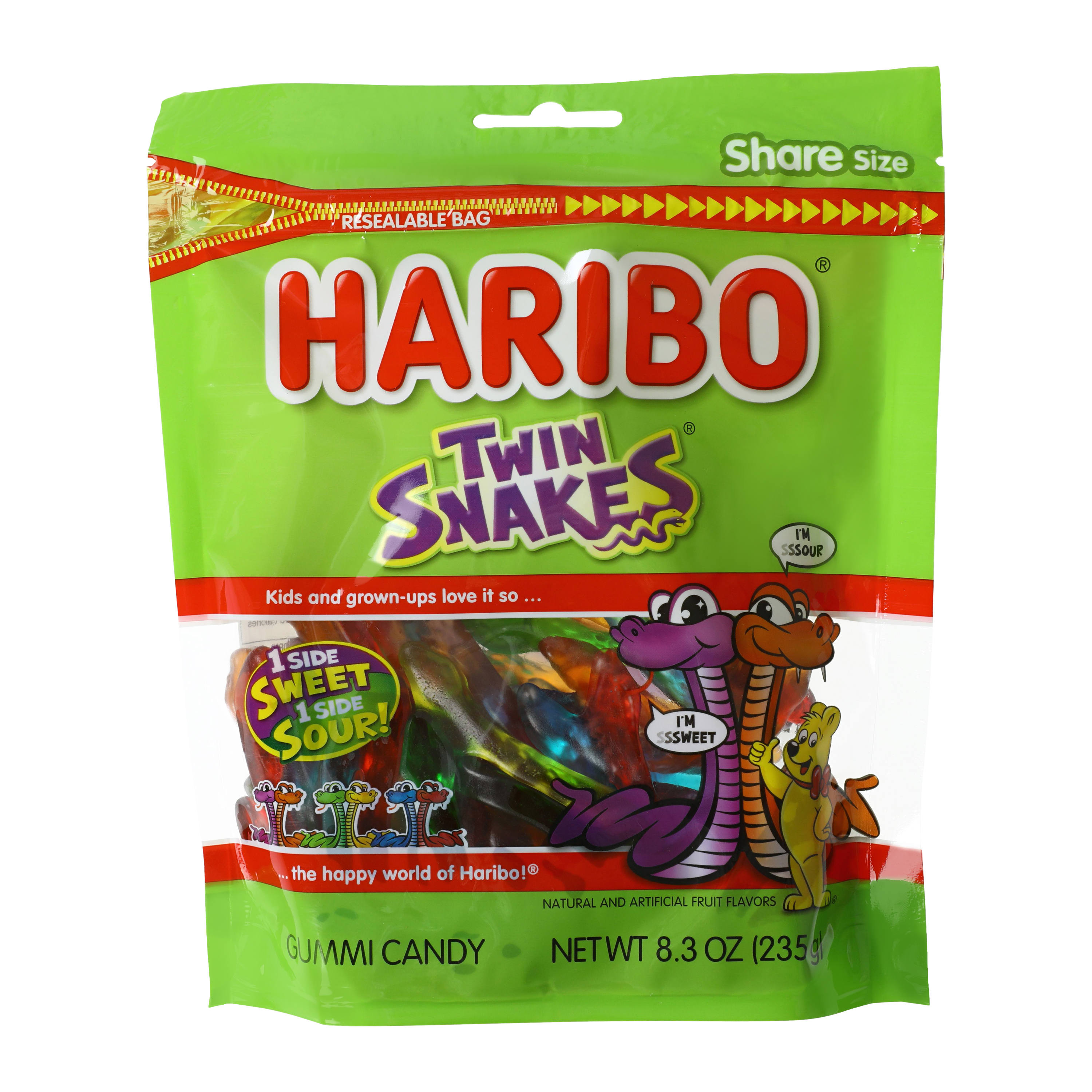 Haribo® Twin Snakes™ Sweet & Sour Gummi Candy 8.3oz