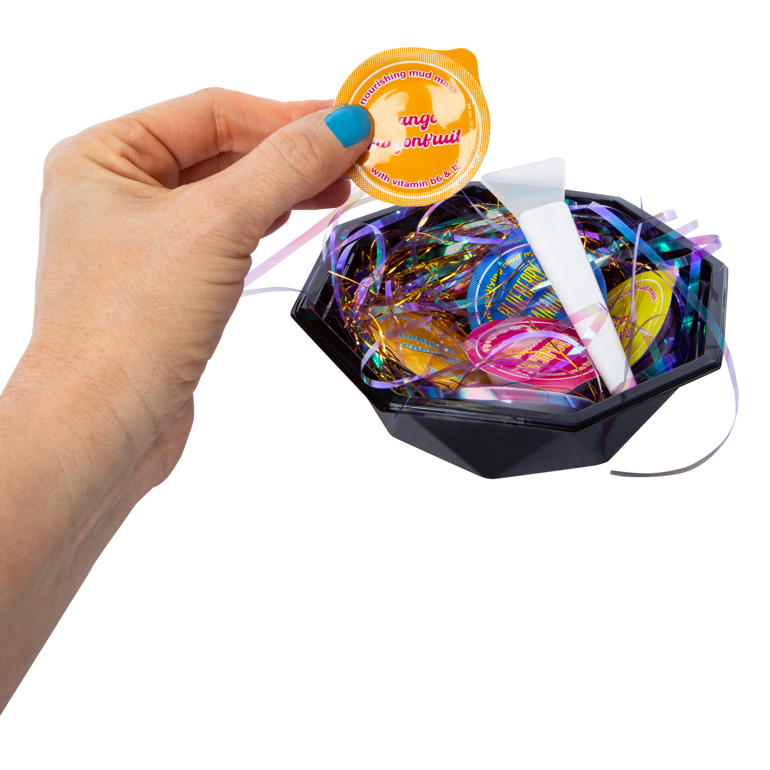 Danielle Creations® Fruit Smoothie Bowl Mud Mask Pods With Silicone Brush