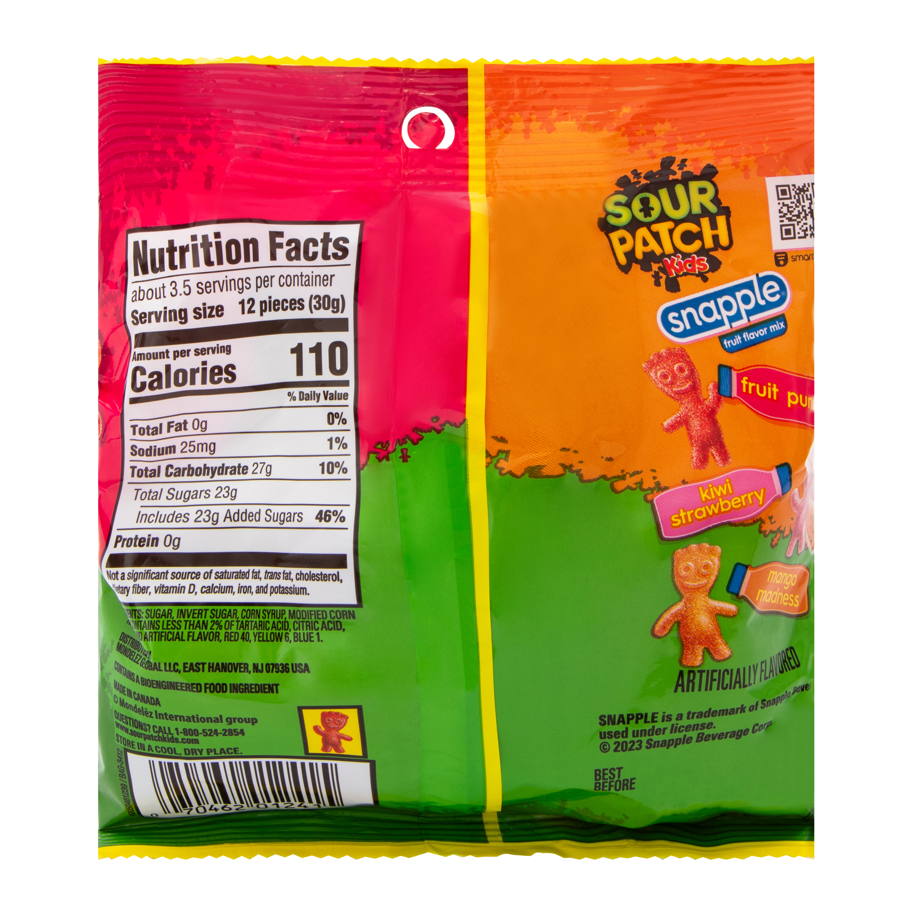 Sour Patch Kids® x Snapple® Soft & Chewy Candy 3.61oz