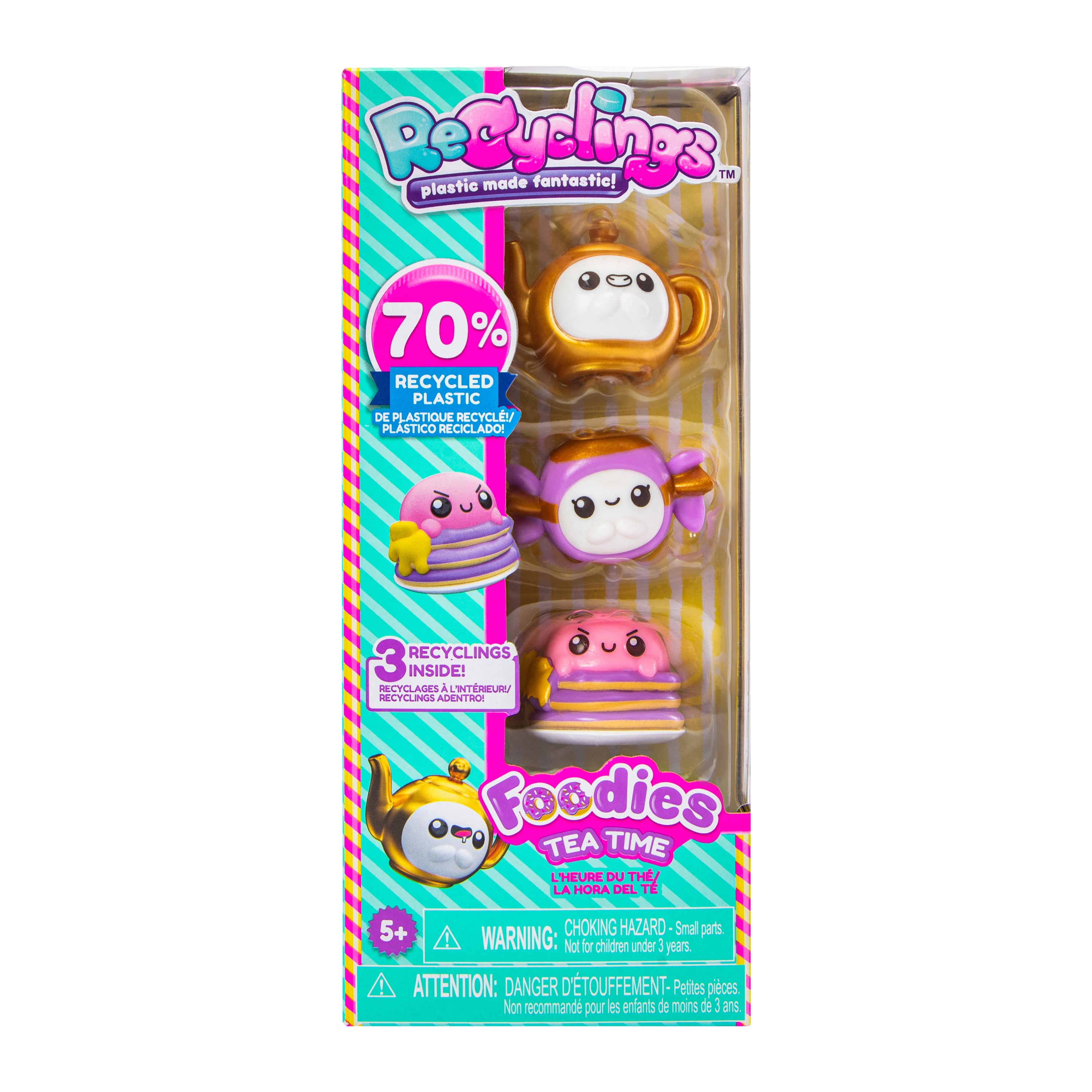 Recyclings™ Foodies Collectible 3-Pack | Five Below