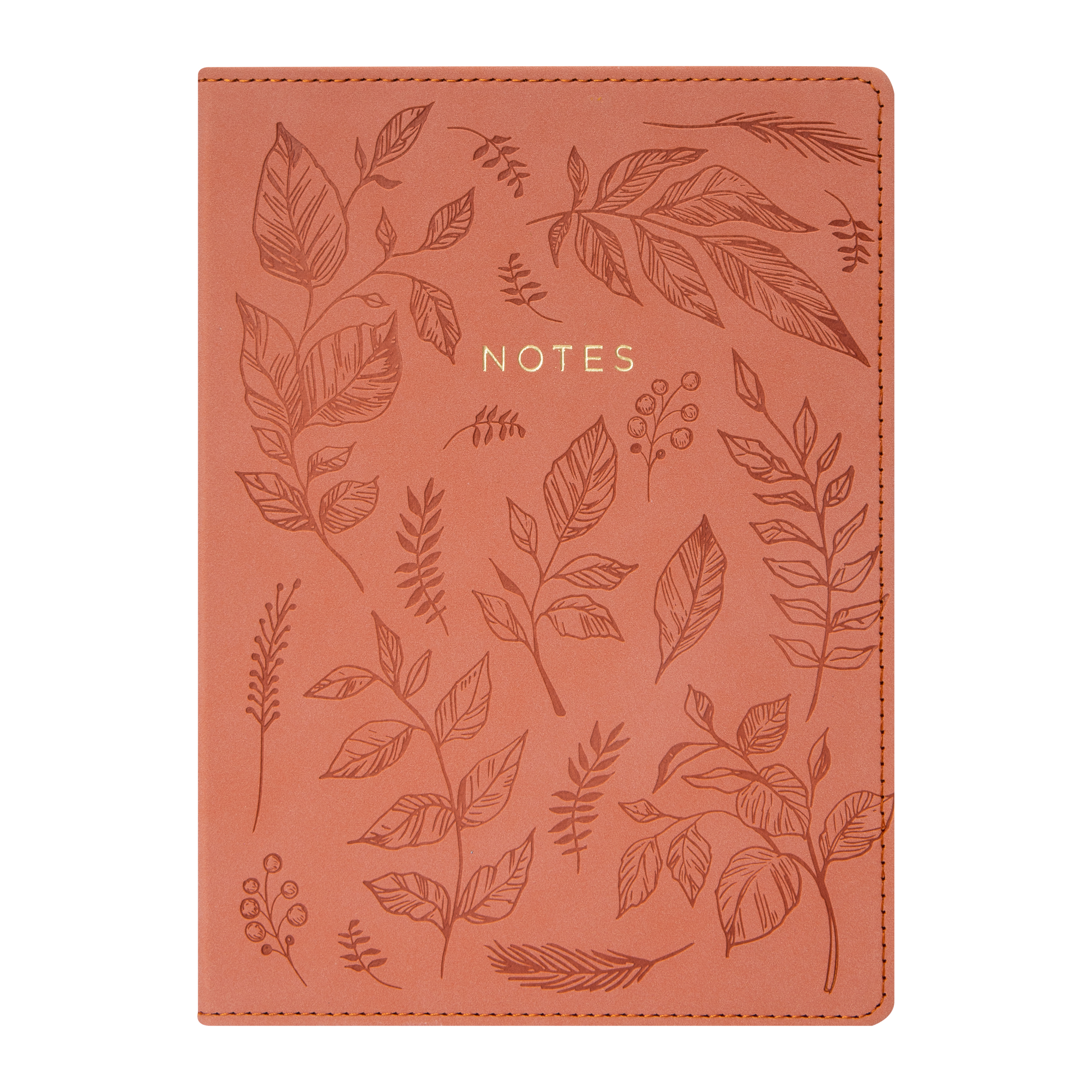 Embossed Suede Journal 6in x 8in