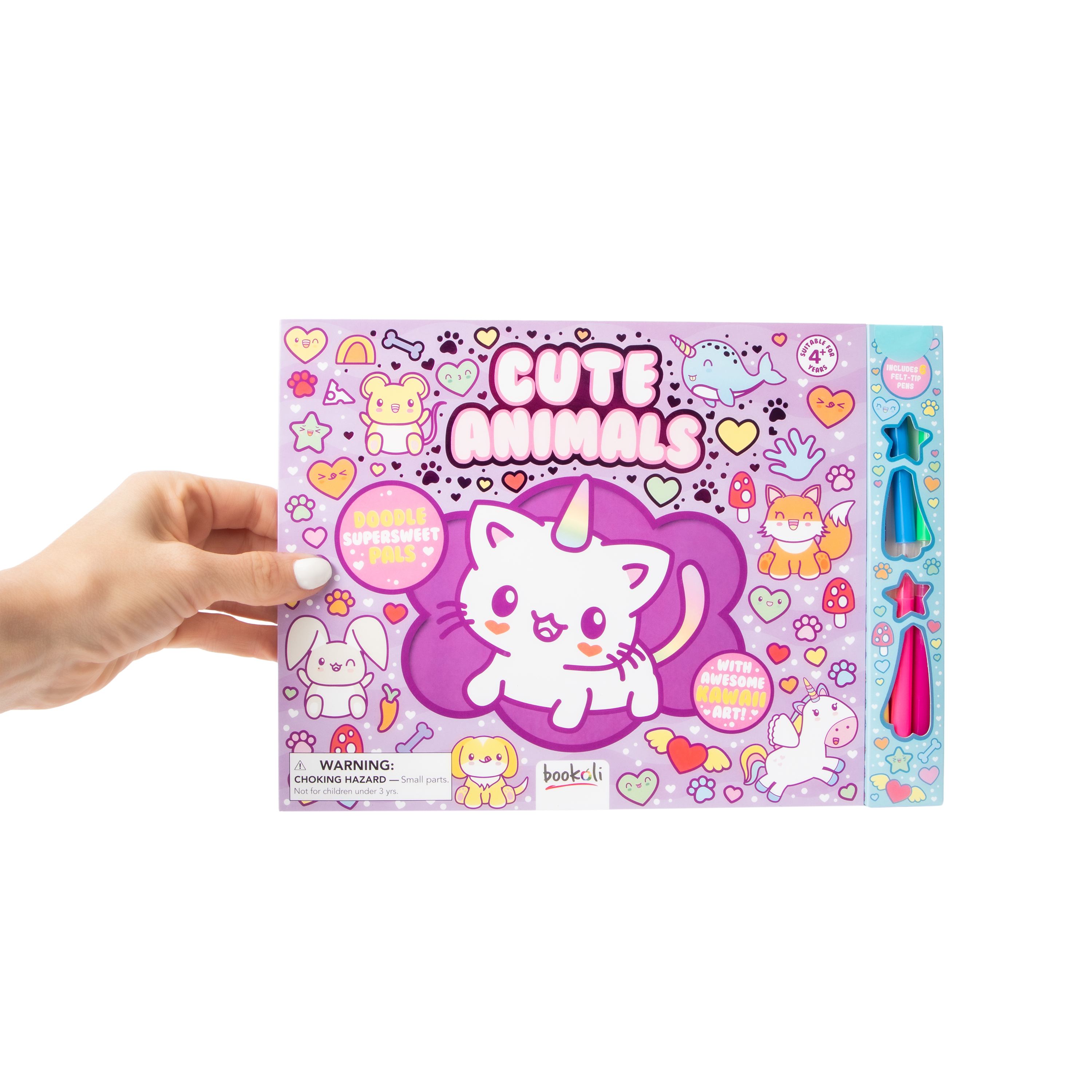 Cute Animals Doodle Book