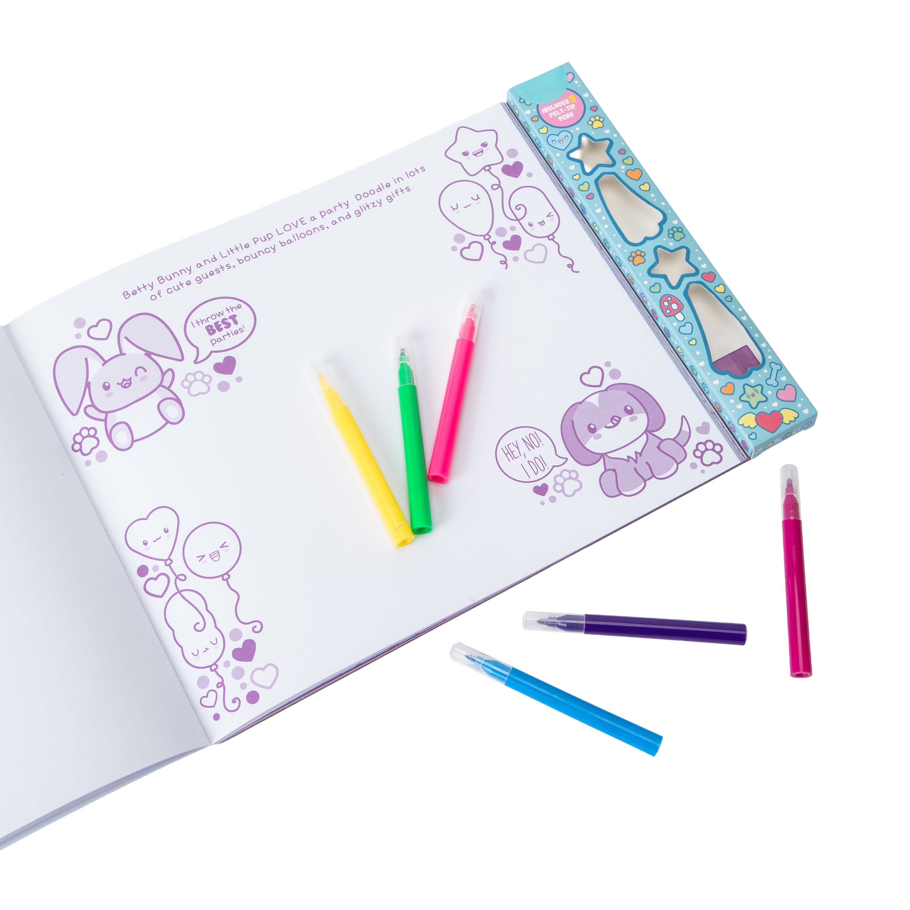 Cute Animals Doodle Book