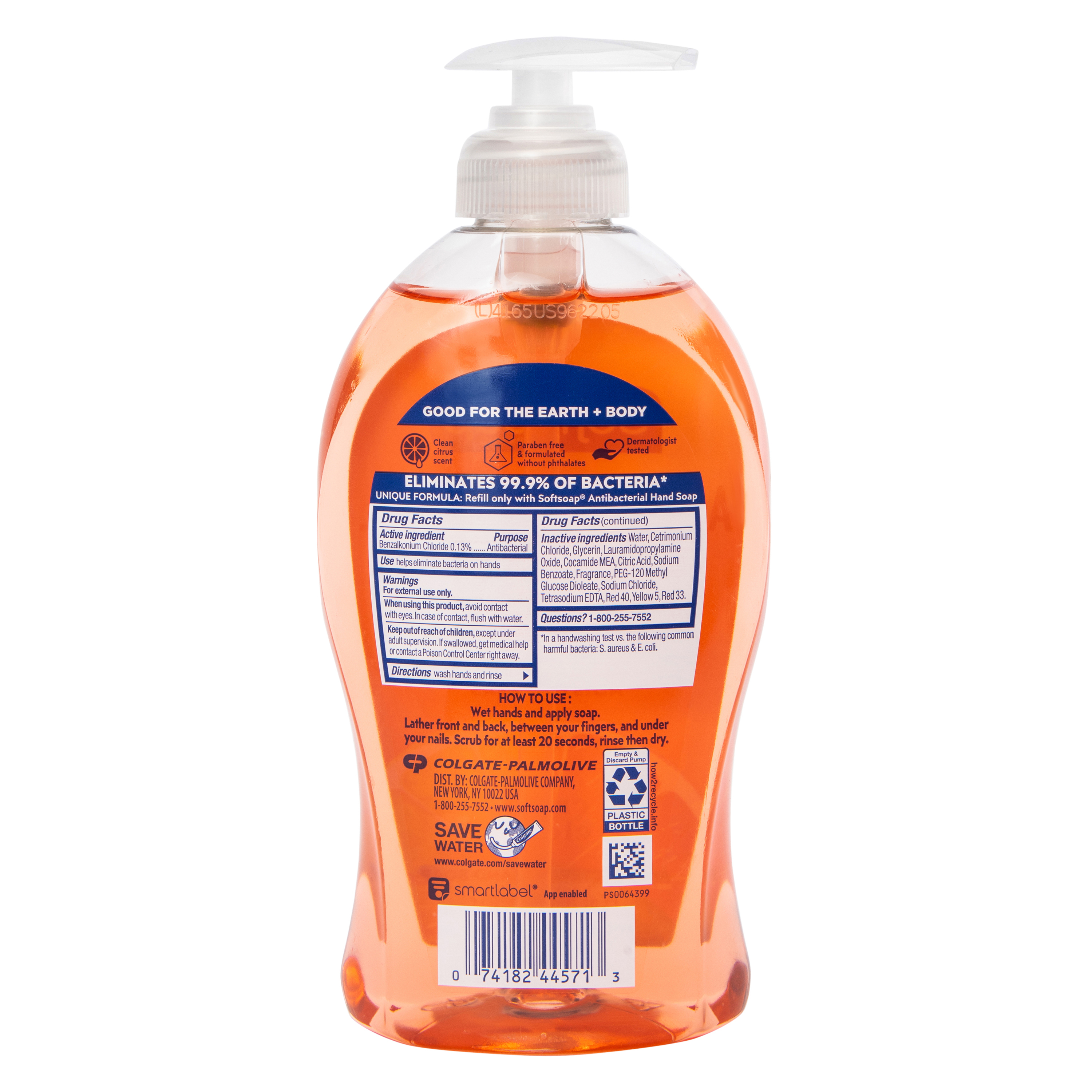 Softsoap® Brand Antibacterial Hand Soap 11.25oz - Crisp Clean