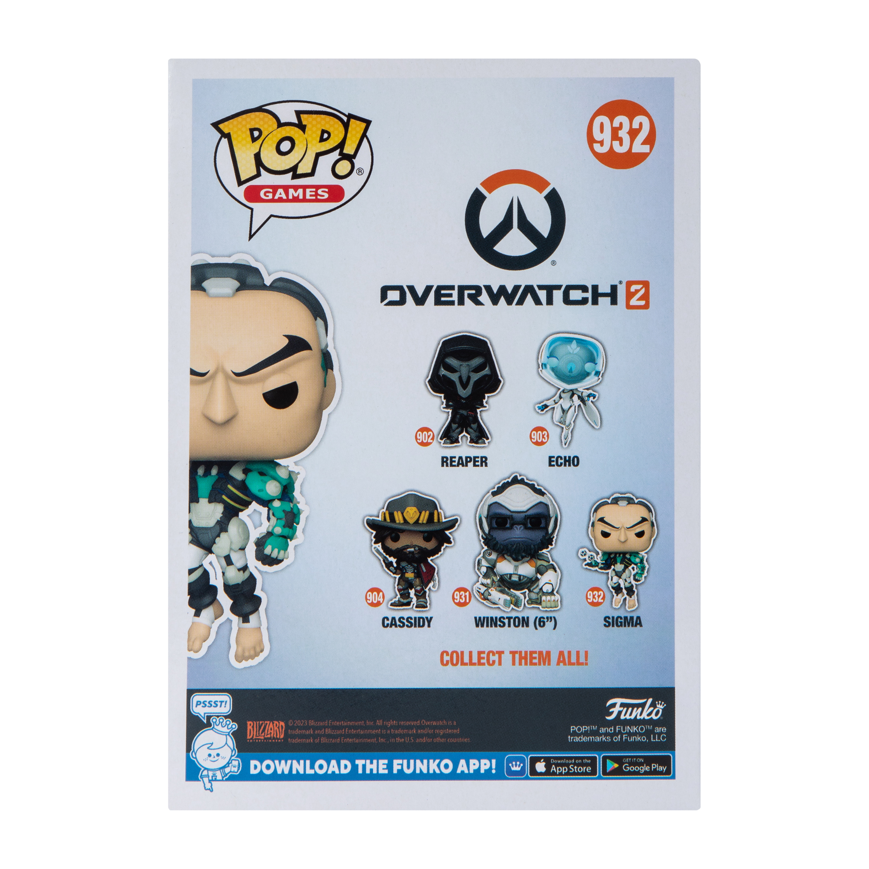 Funko Pop! Overwatch 2 Sigma Vinyl Figure