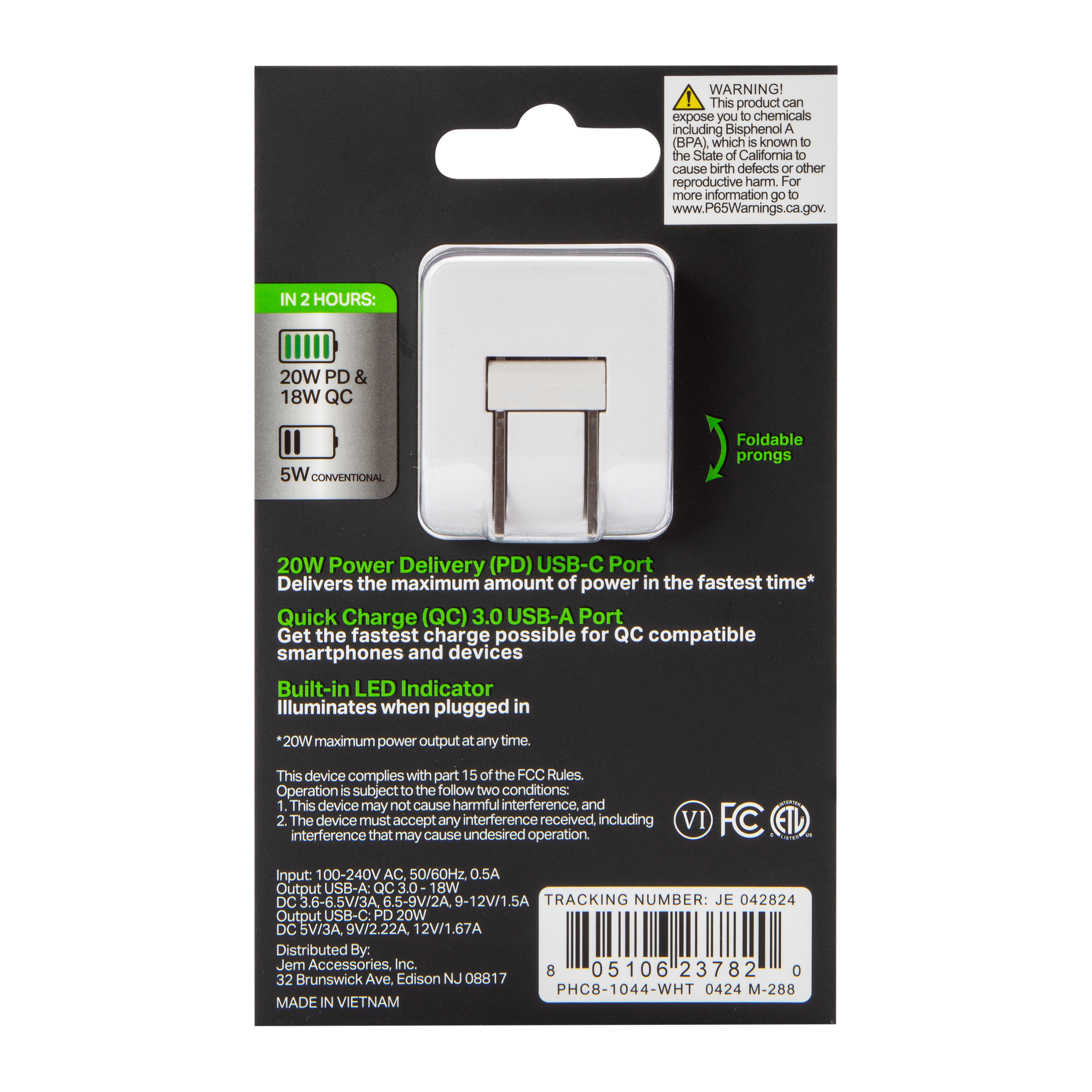 Cargador de pared 20W carga super rapida pa dos aparatos a la vez 5