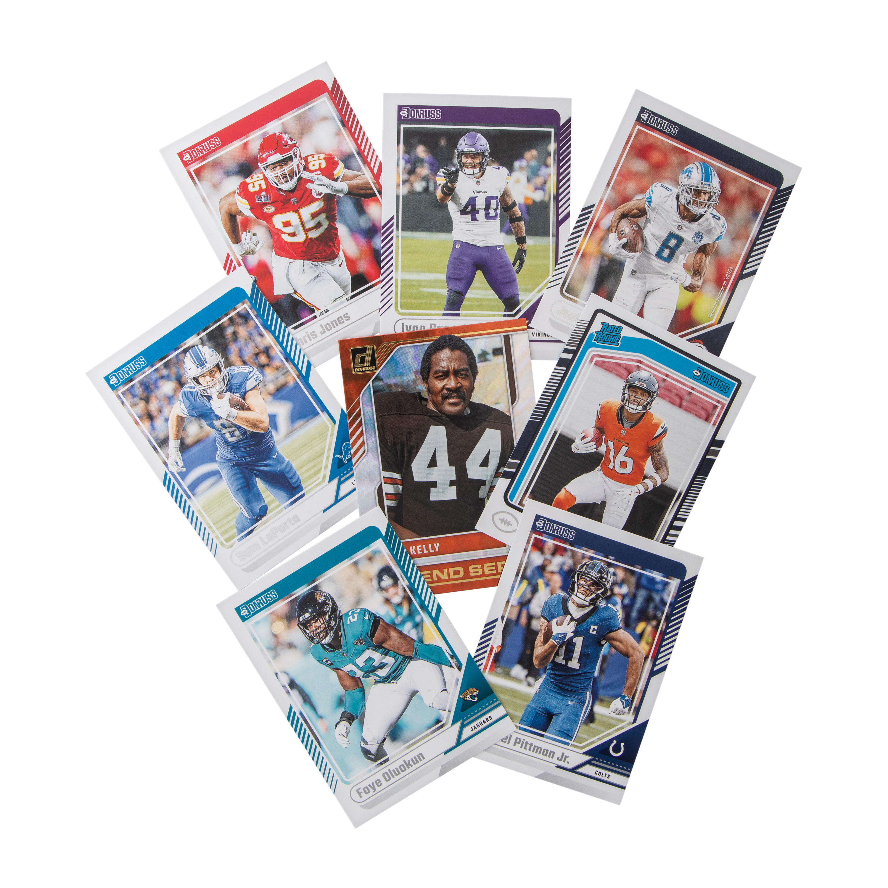 NFL Panini DonRuss Football Trading Cards 8-Pack (Styles May Vary)