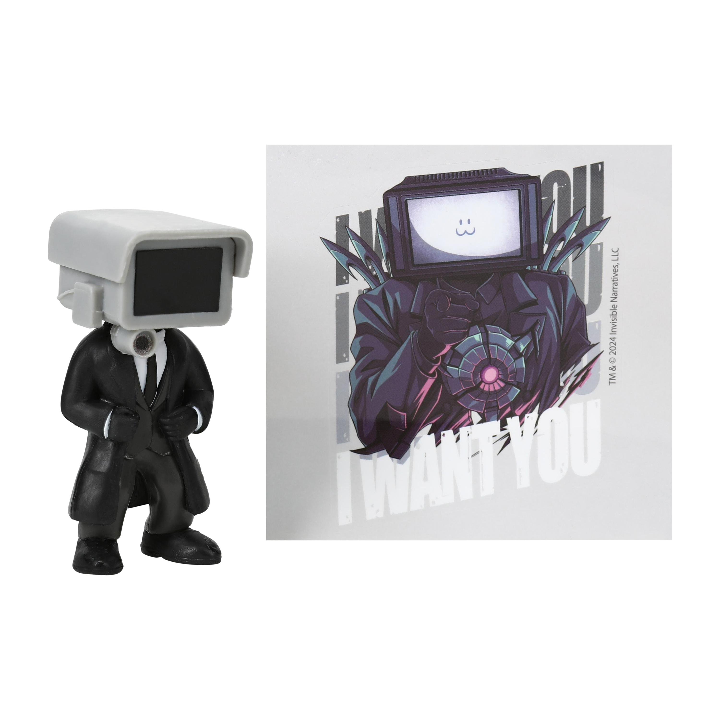 Skibidi Toilet Mystery Mini Figures (Styles May Vary)