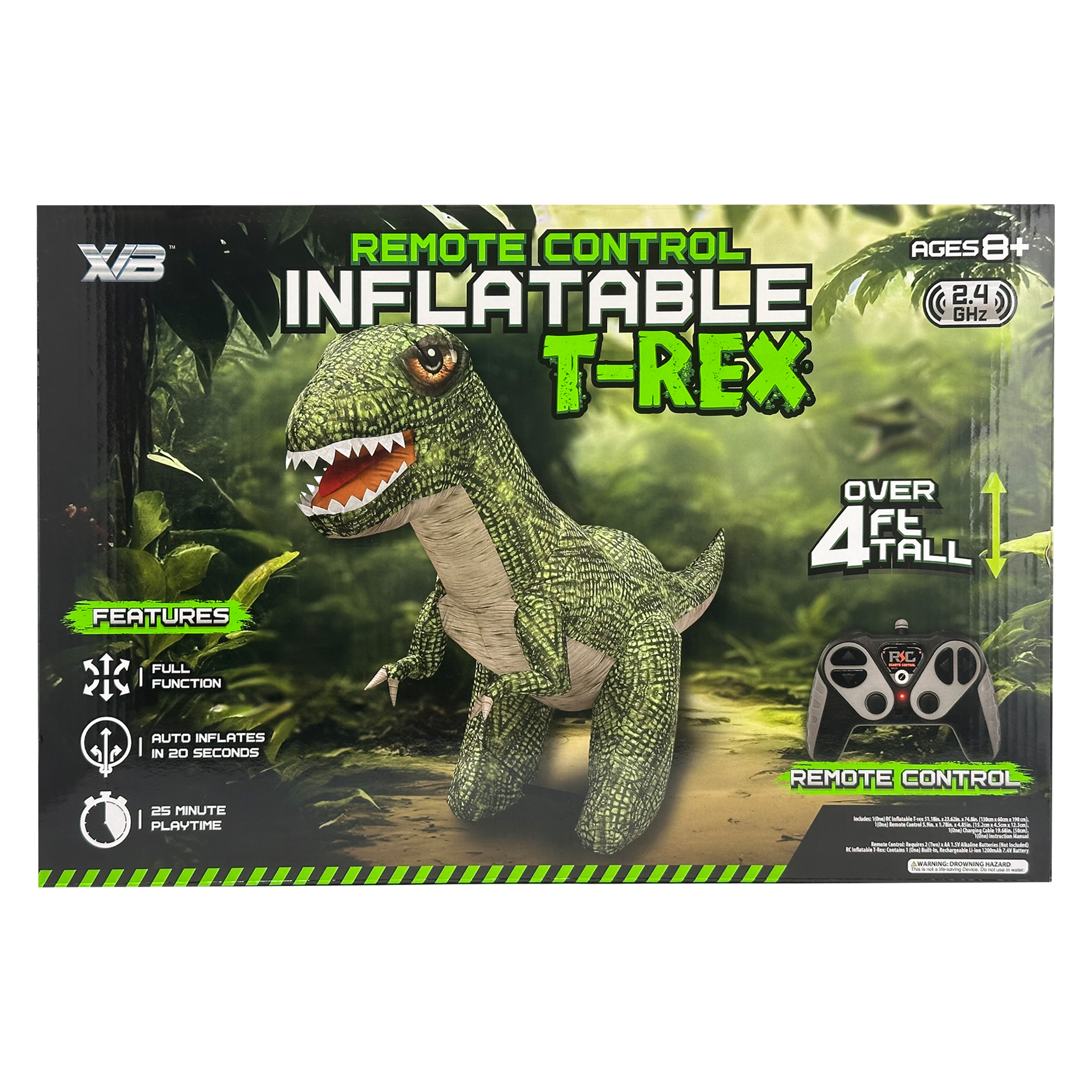 XVB™ Inflatable RC T-Rex 48in | Five Below