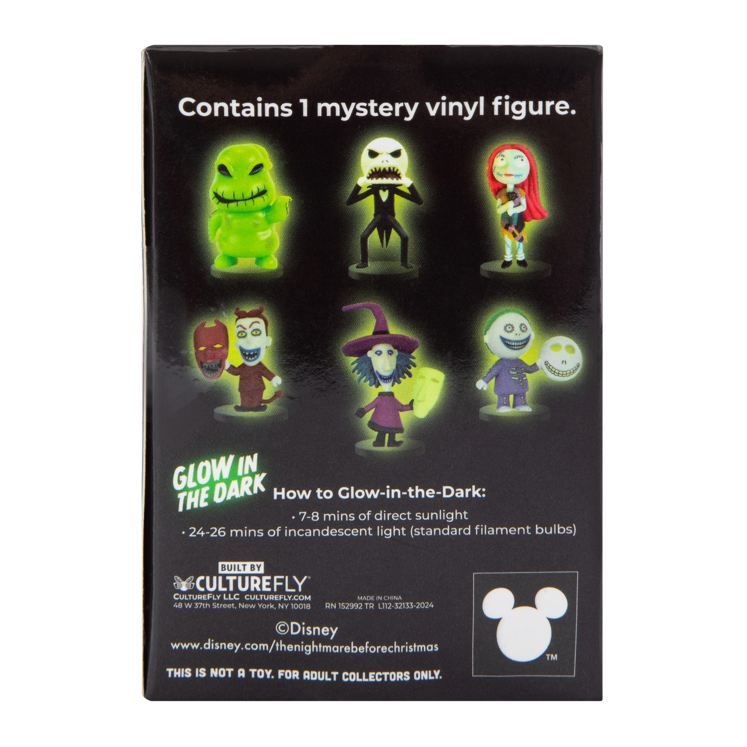 Disney Tim Burton's The Nightmare Before Christmas Mystery Vinyl Figures Blind Bag