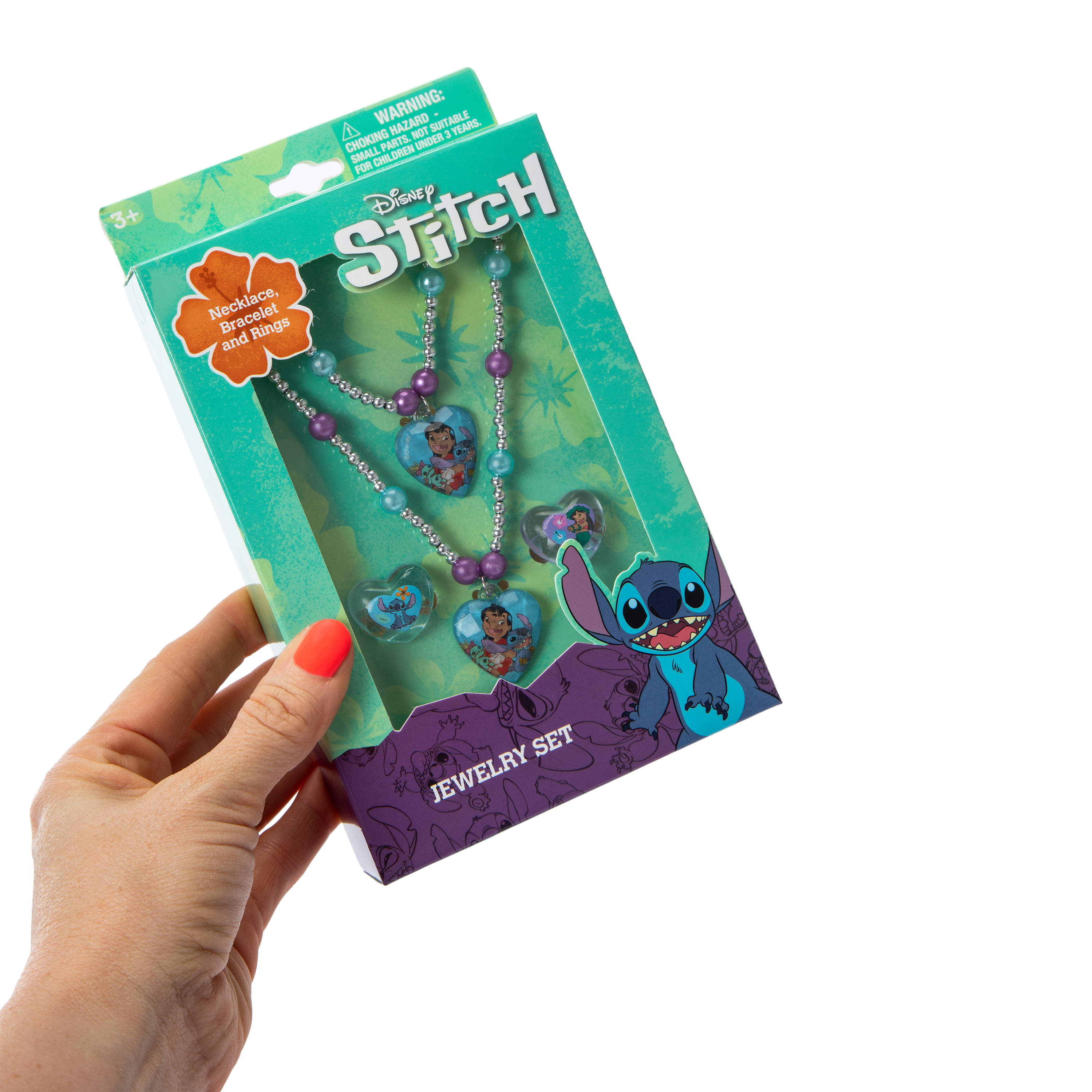 Disney Stitch Jewelry Set