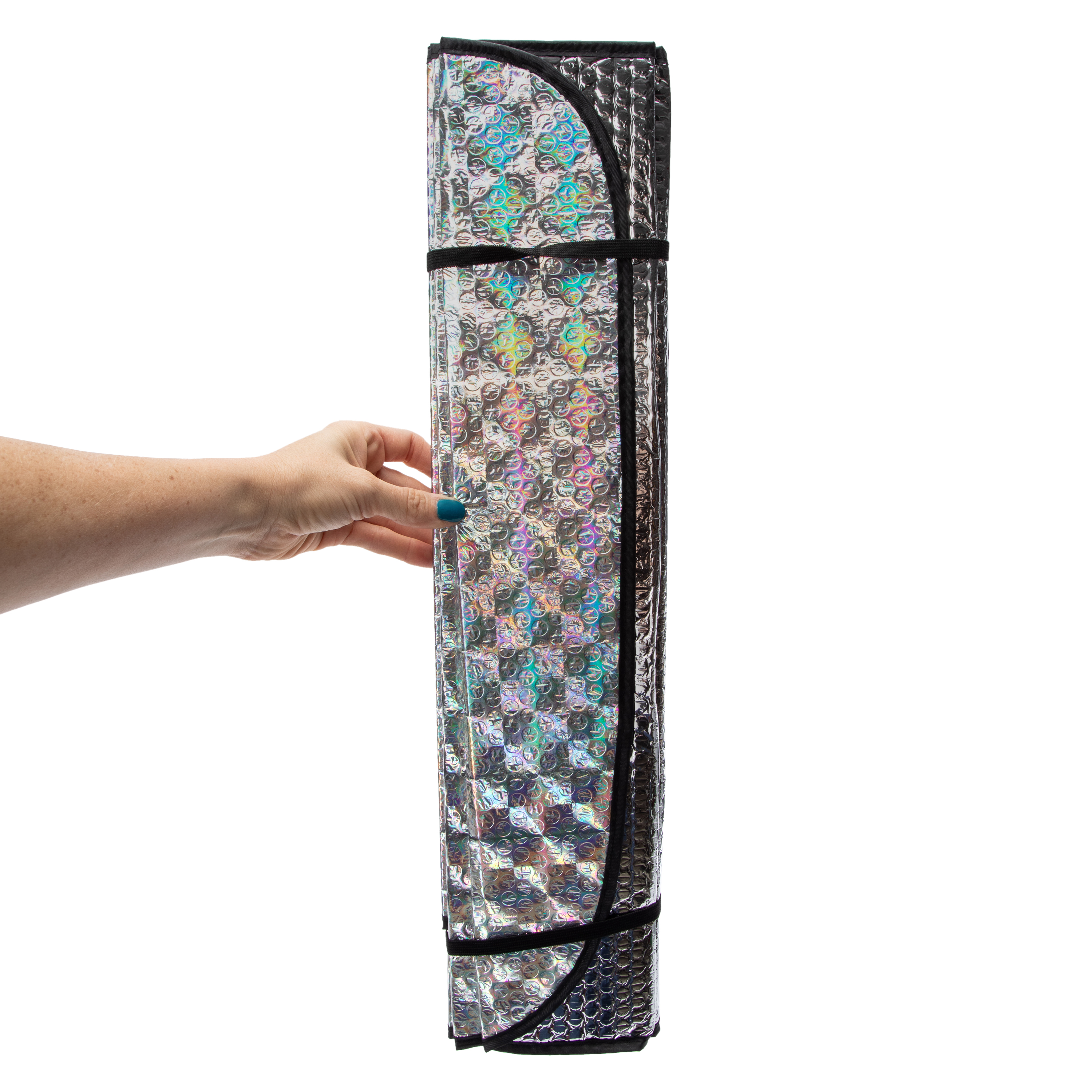 Collapsible Iridescent Car Sunshade