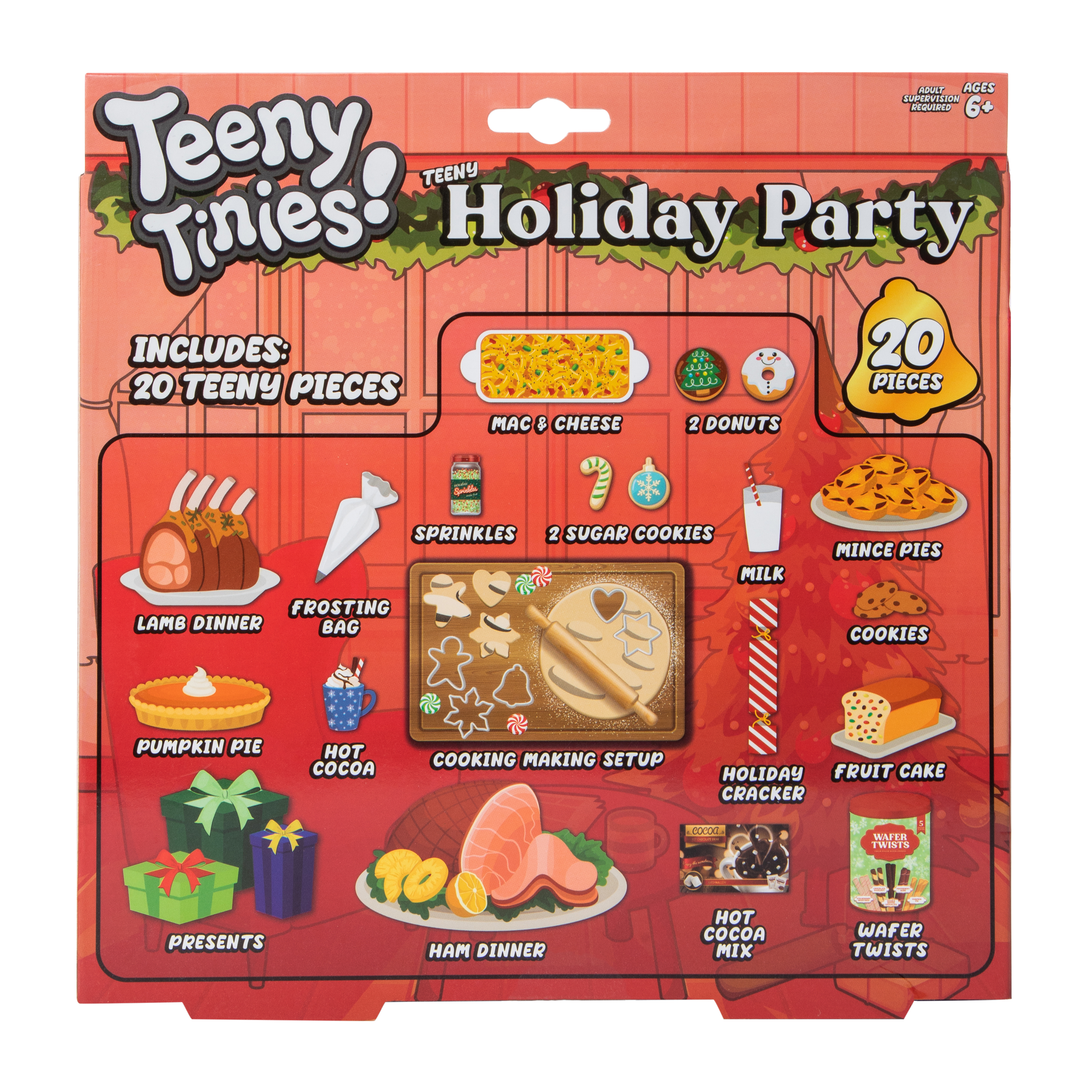 Teeny Tinies! Teeny Holiday Party Set 20-Piece