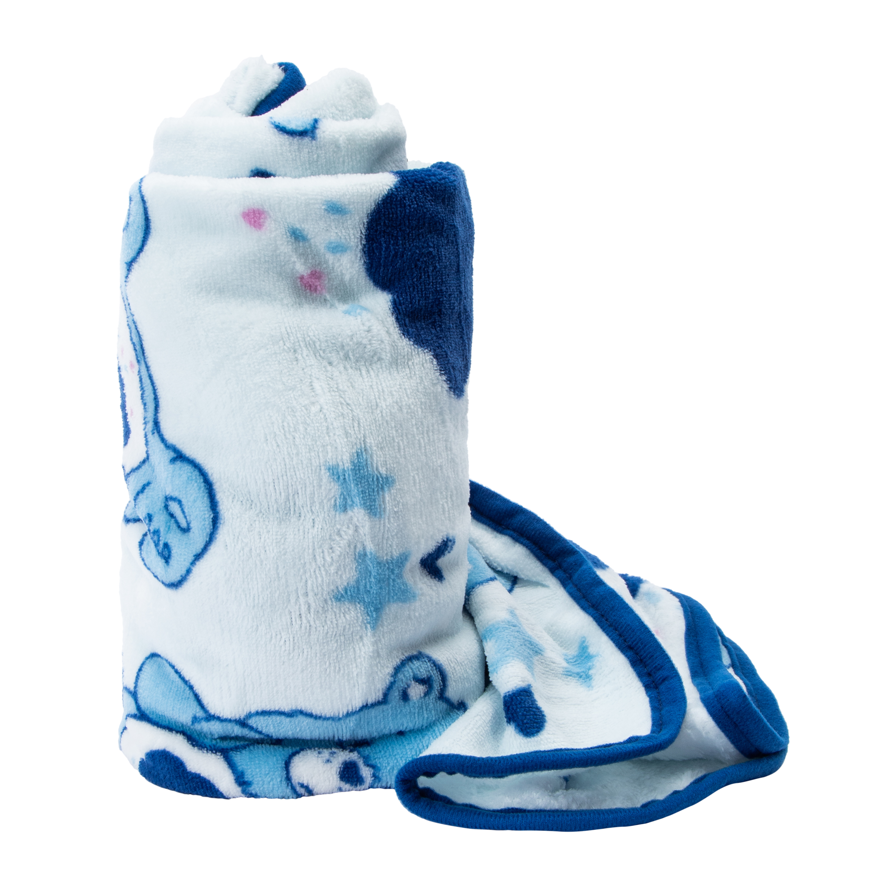 Care Bears™ Blue Fleece Throw 40in x 50in