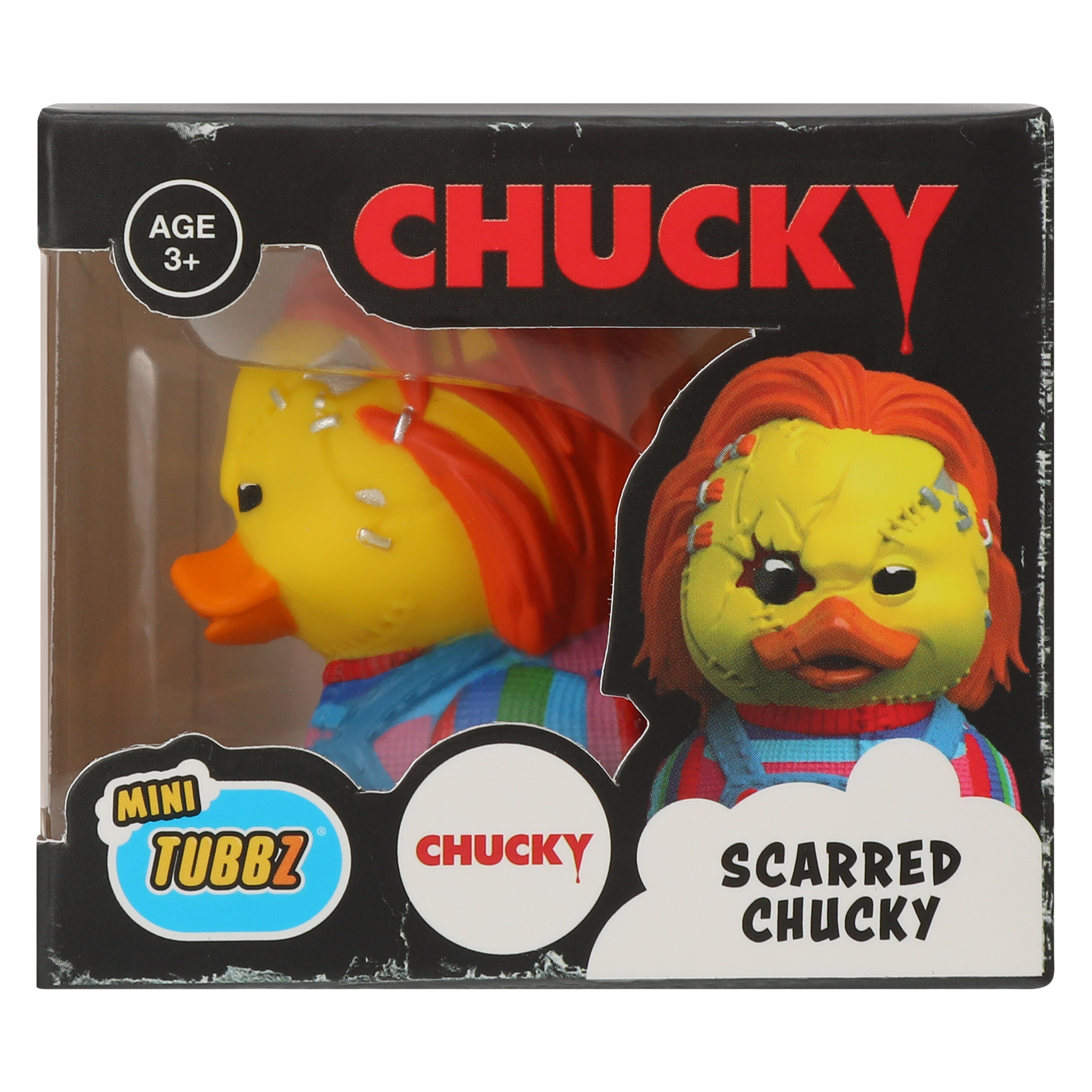 Chucky Mini TUBBZ® Collectible Duck - Scarred Chucky