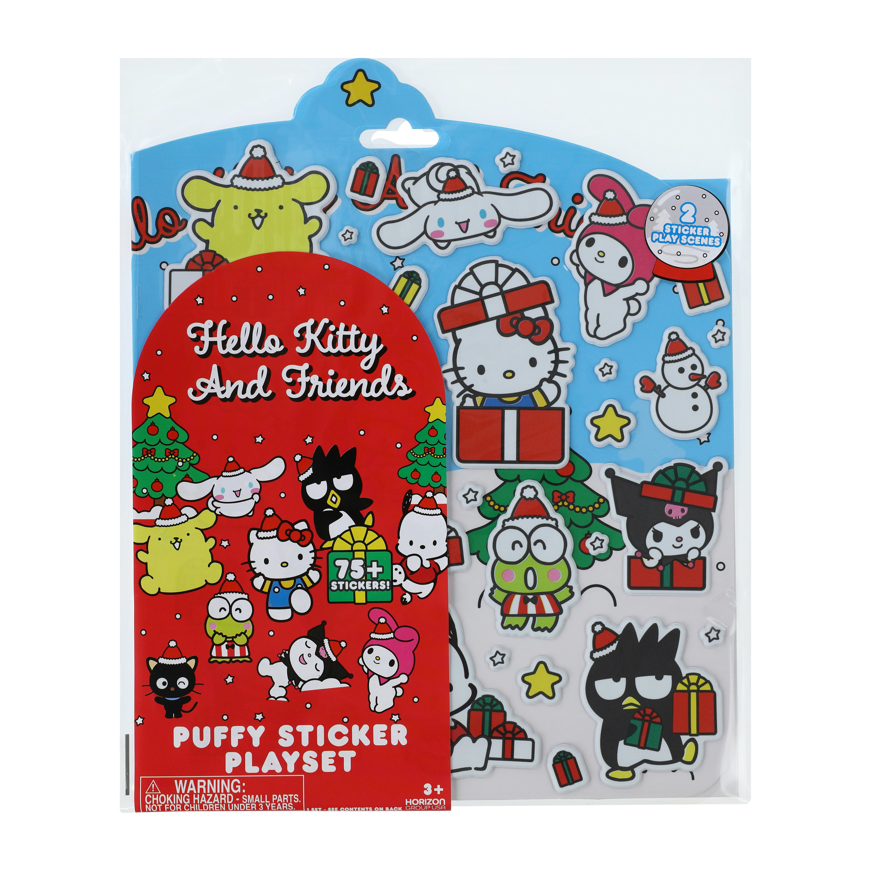 Hello Kitty & Friends® Christmas Puffy Sticker Playset