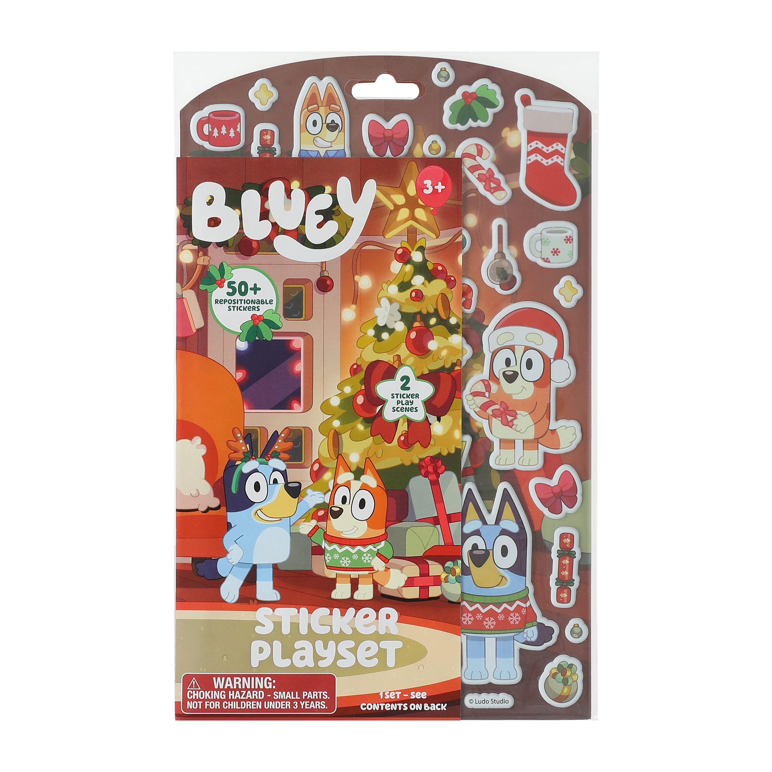 Bluey™ Christmas Sticker Playset
