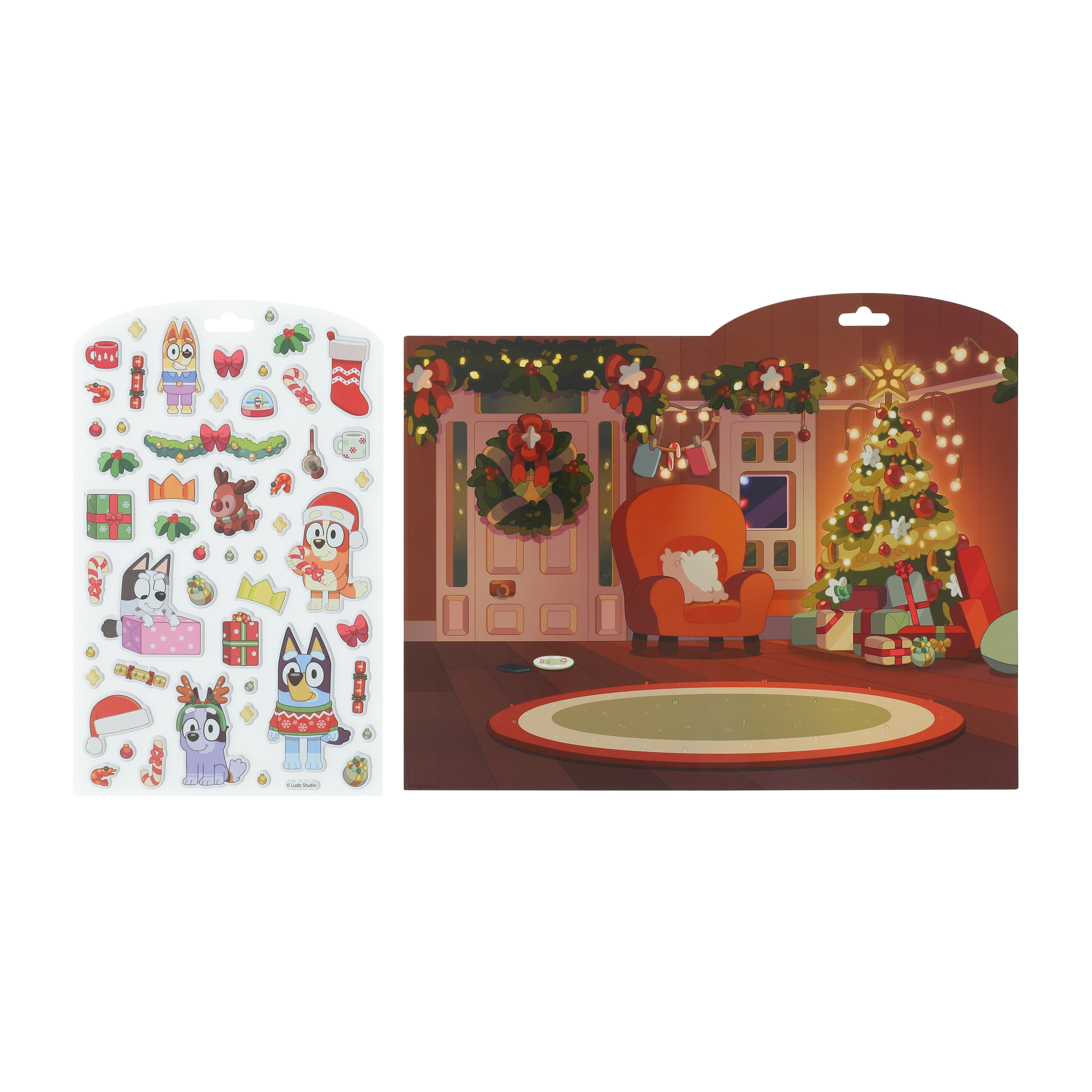 Bluey™ Christmas Sticker Playset
