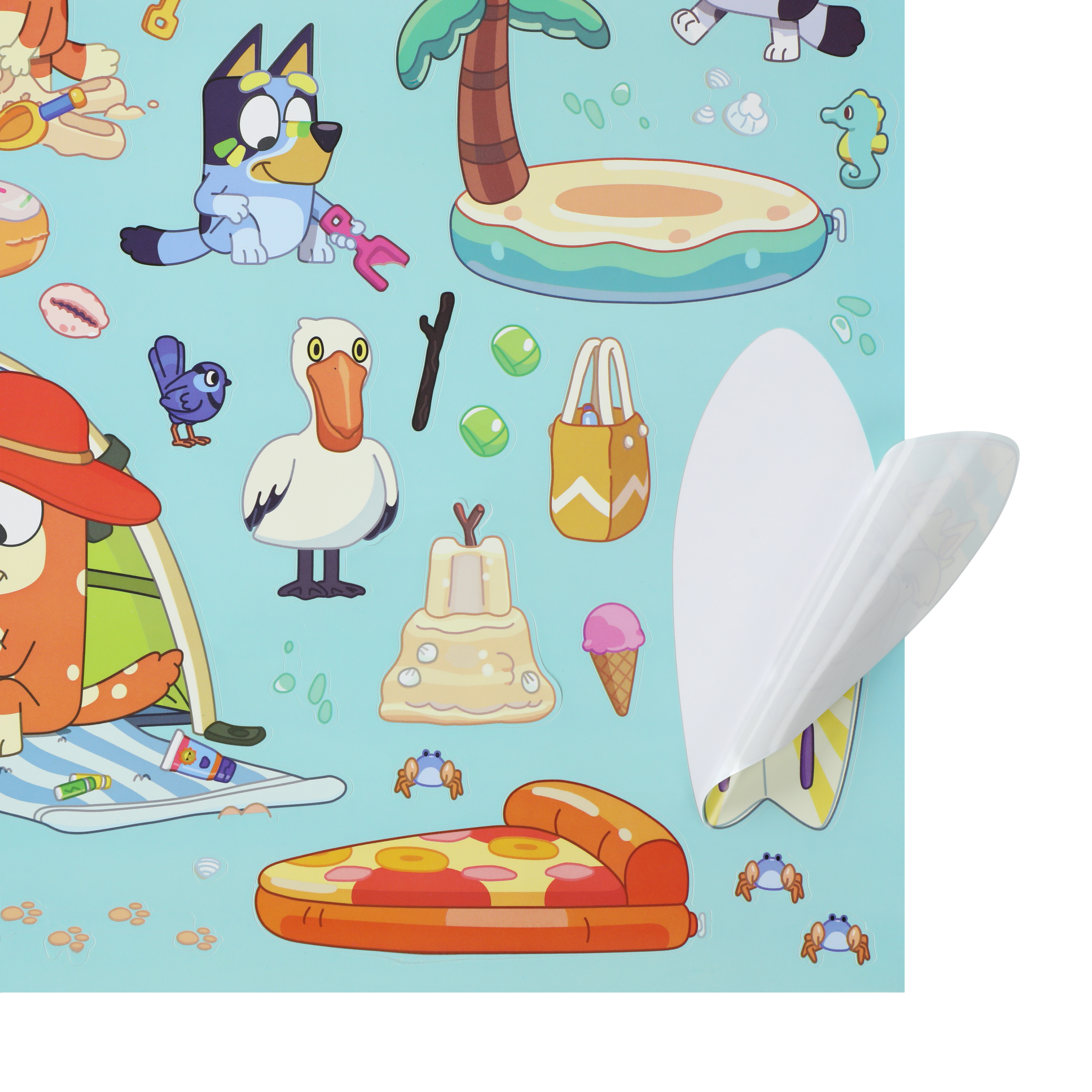 Bluey Repositionable Sticker Pad