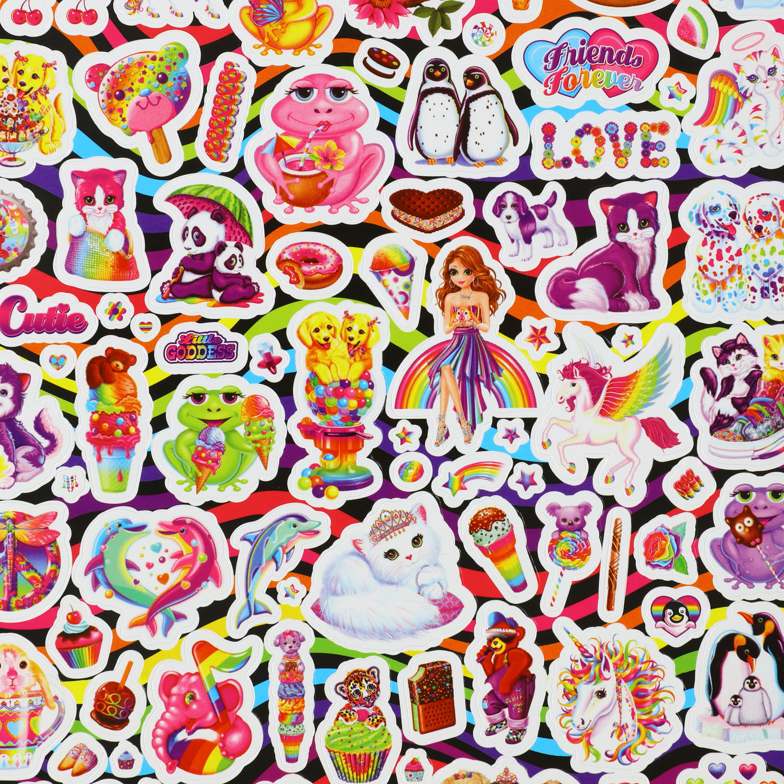 Lisa Frank® Over 600 Stickers Sheet Book