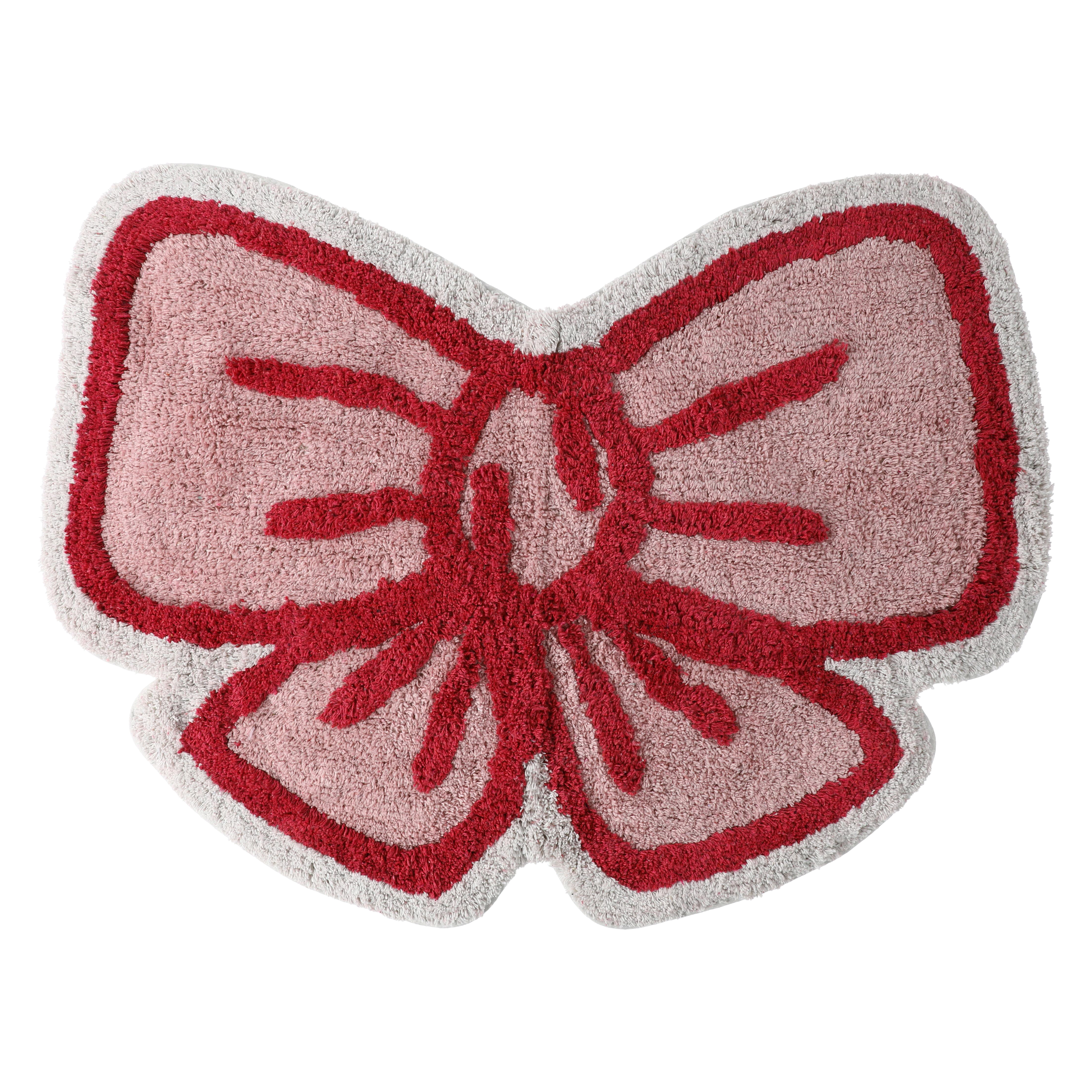 Bow Shaped Rug 26in x 33in