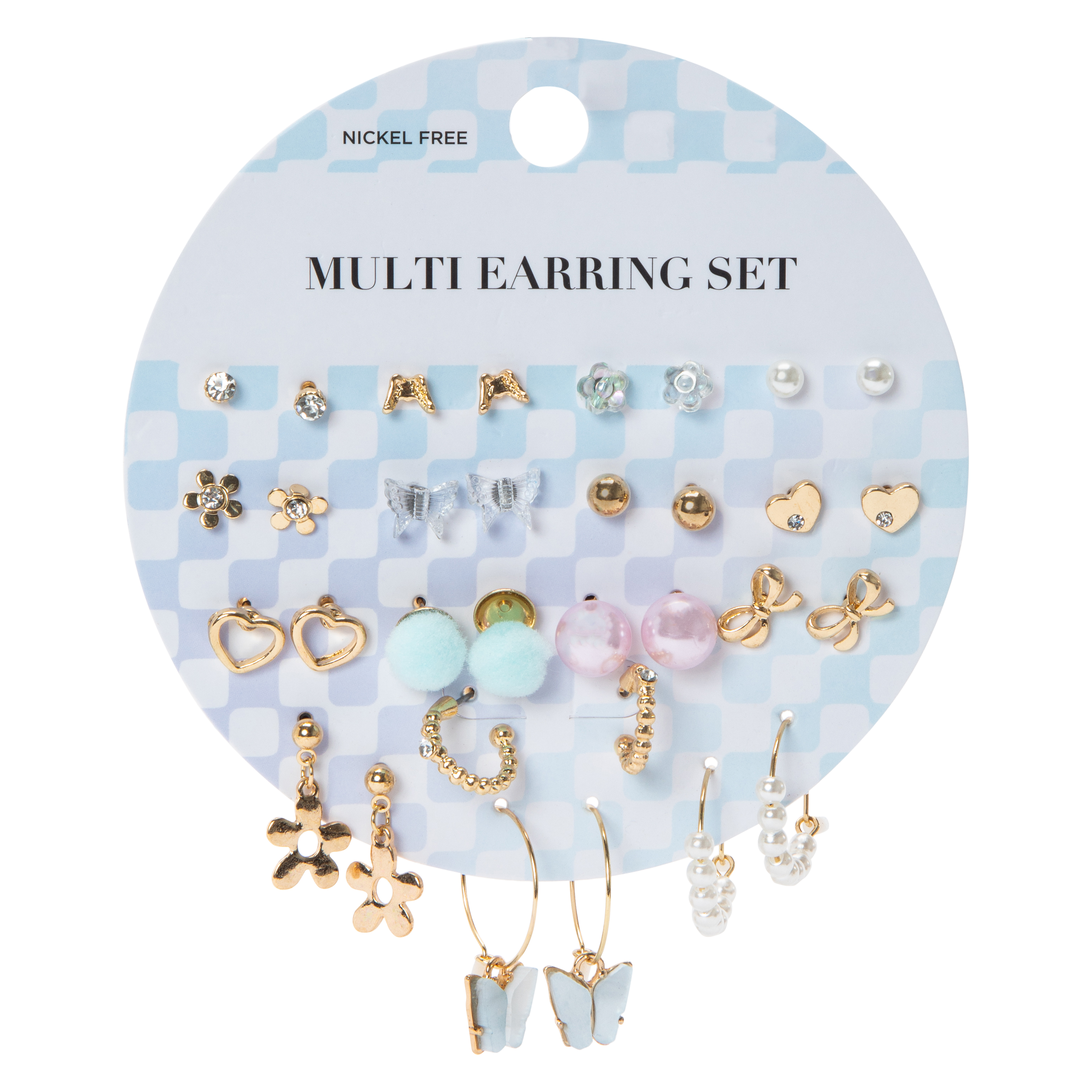 Multi-Earring Set 16-Pack