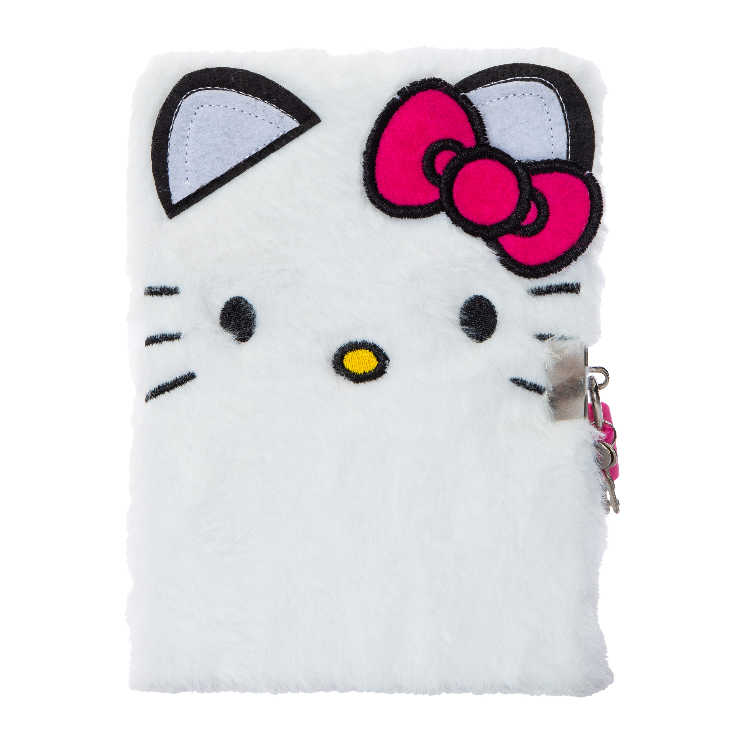 Hello Kitty® Fuzzy Diary With Lock & Key